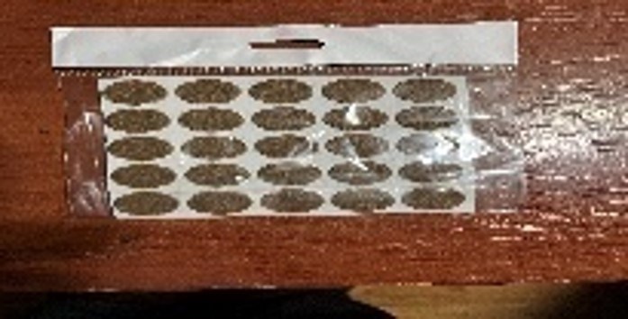 Kece Yapışkanlı 20 Mm. 25 Adet