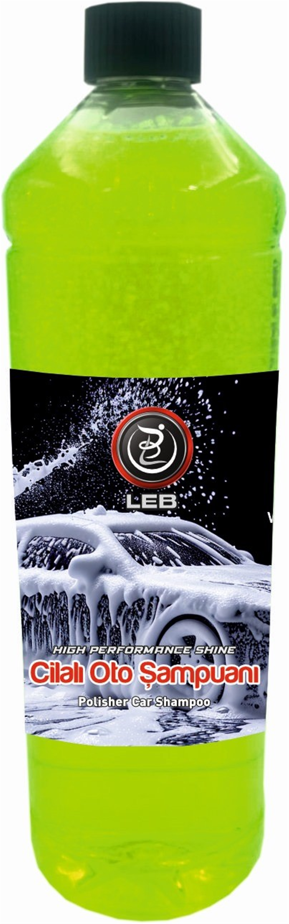 Leb Cilalı Oto Şampuanı 1 Lt