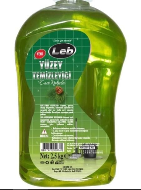 Leb Yüzey Temizleyici Çam Kokulu 2.5 Kg