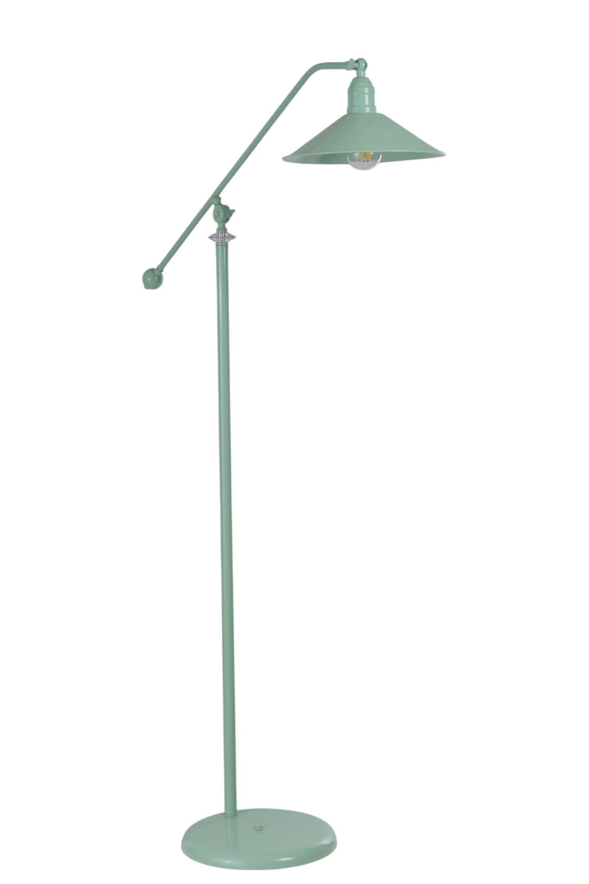 Lumexx Moka Yeşil Lambader Metal Başlıklı