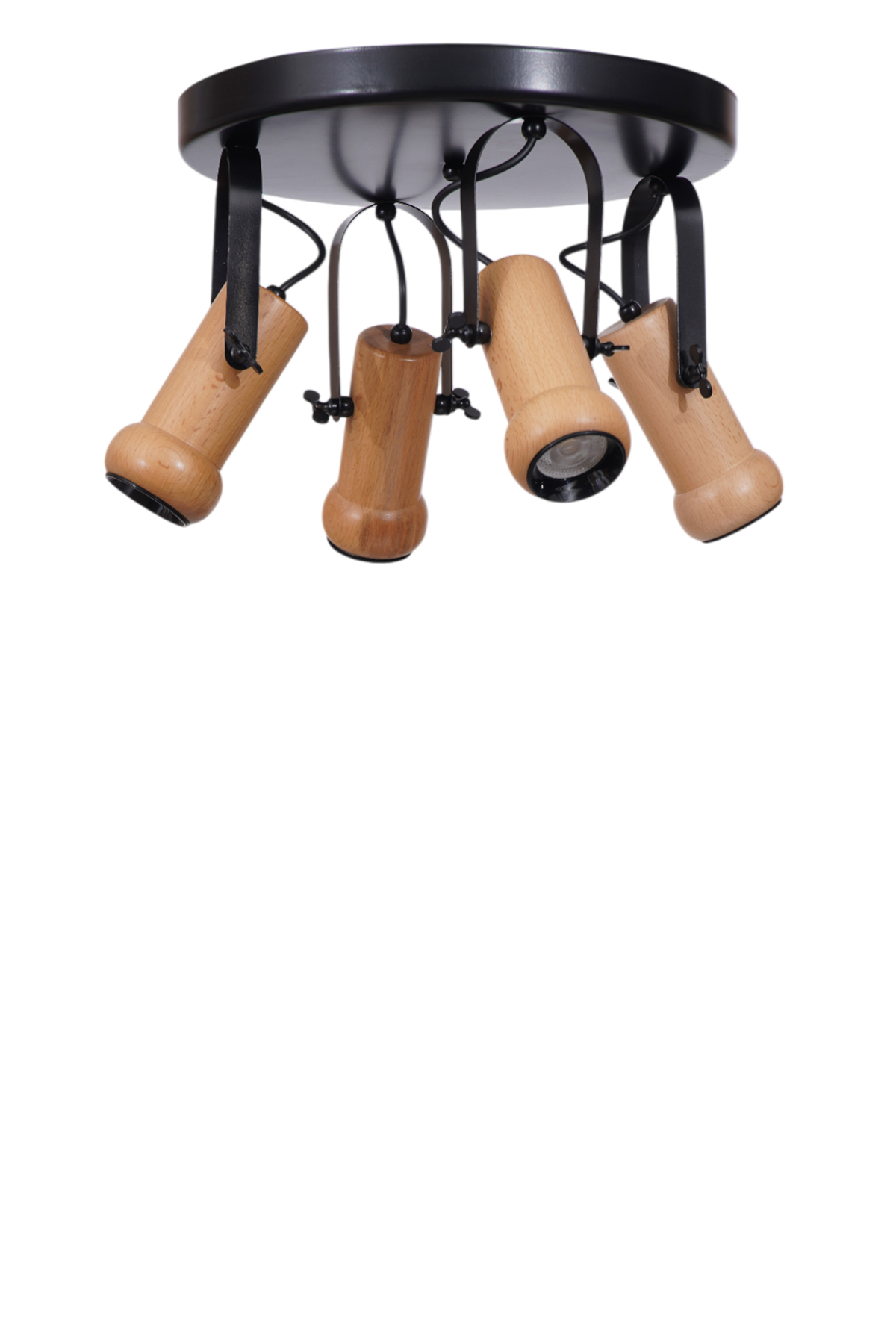 Lumexx Pascal 4 Lü Tepsili Naturel Plafonyer Avize