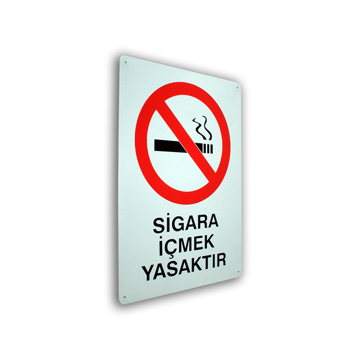 Metal Levha Sigara İçmek Yasak (Mig05)25.5*36Cm