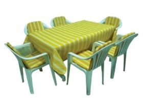 Minder Set-Masa Örtülü 6+1 Maxi Deluks-388