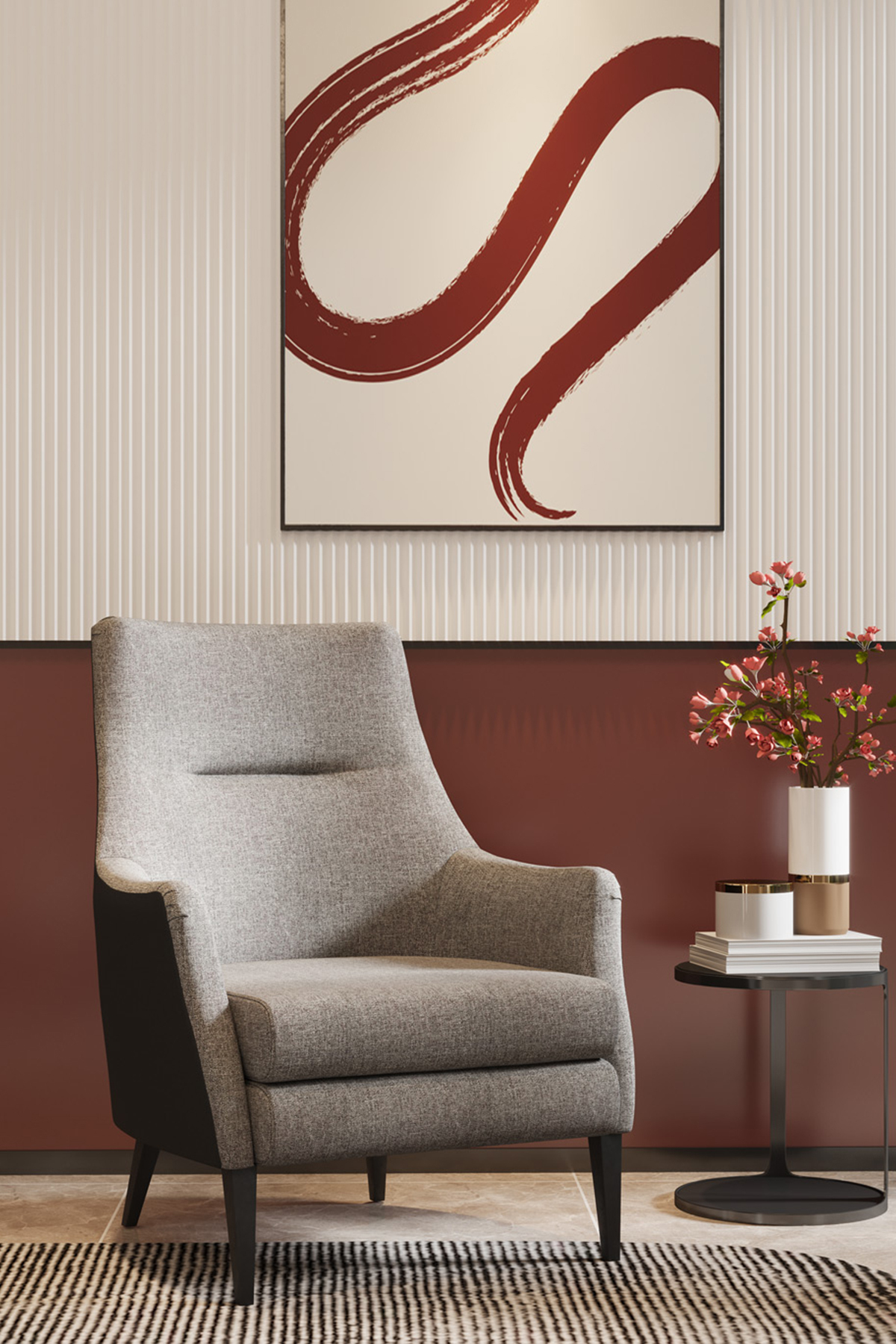 Modalife Arya Salon&Oturma Odası Berjer - Antrasit