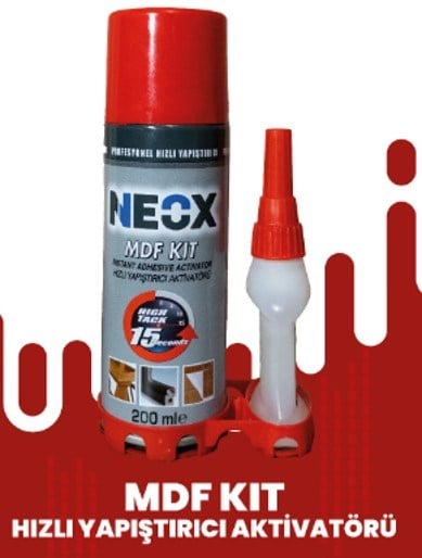 Neox Mdf Kit Hızlı Yapıştırıcı 200 Ml/40Gr