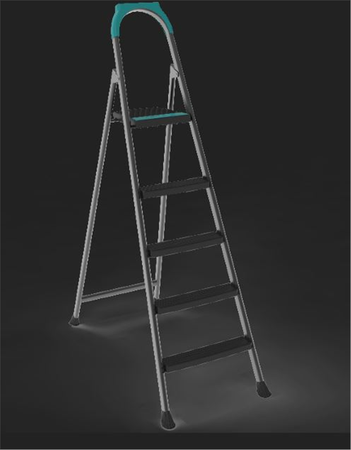 Riser Merdiven 4+1 Plastik Basamaklı-51304