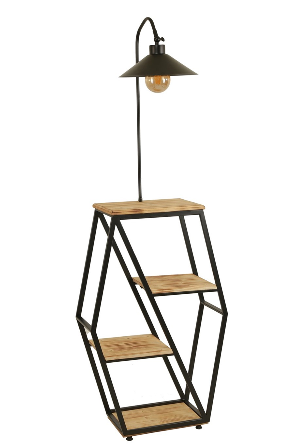 Sembol Yanık Lambader Metal Başlıklı