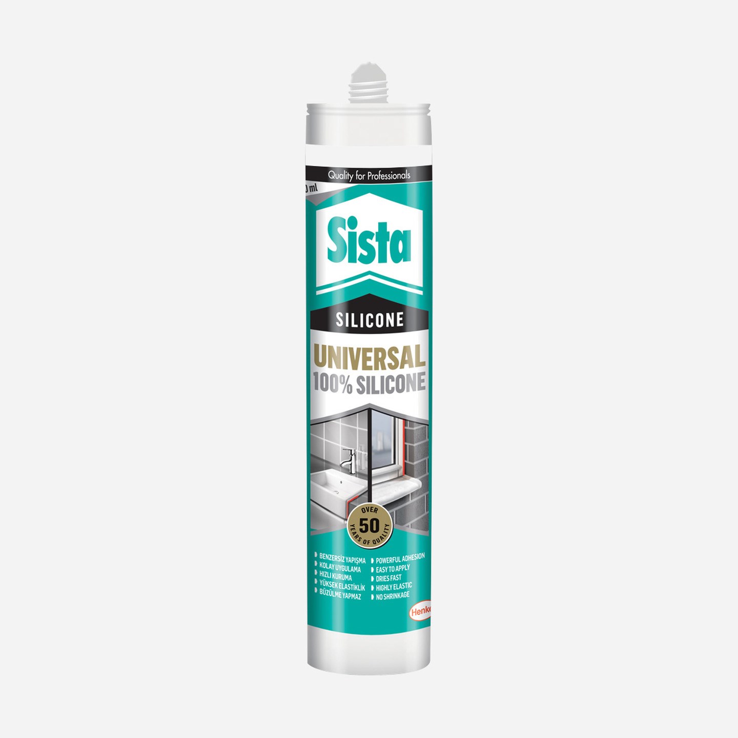 Sista Universal Silikon Beyaz 280Ml-2496109