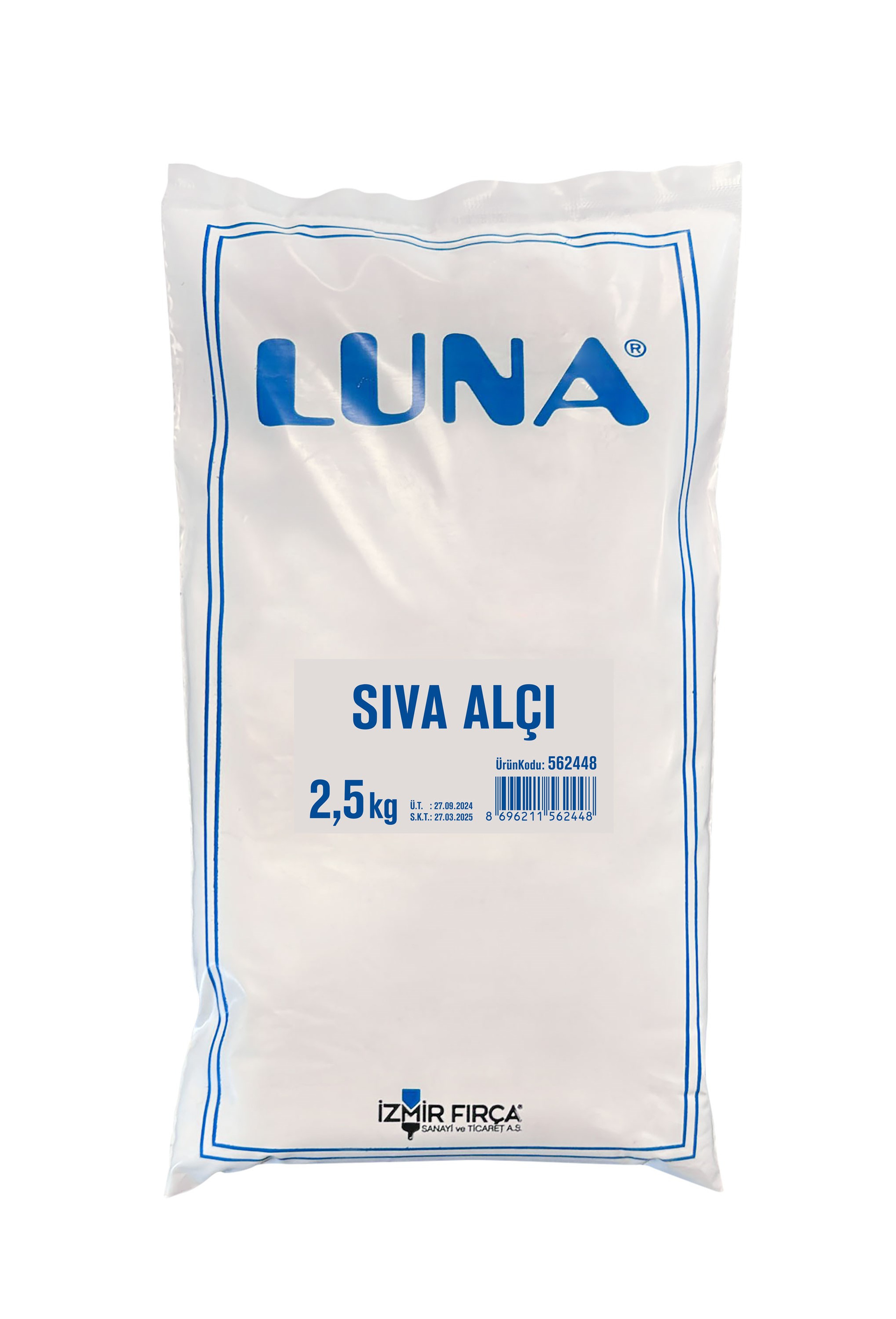 Siva Alçı 2.5 Kg
