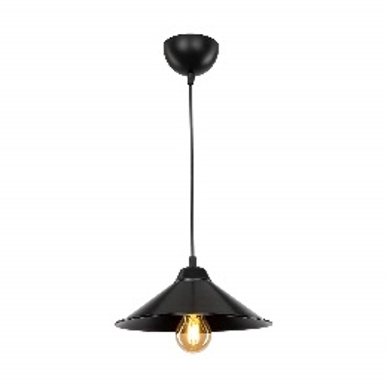Tekli Sarkit 25Cm Kaya Siyah-Mdl.5176