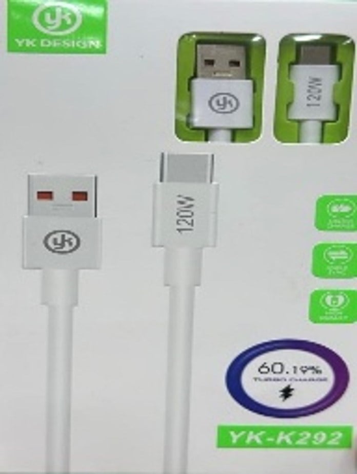 Telefon Şarj Kablosu 120W Tc Cable- K292