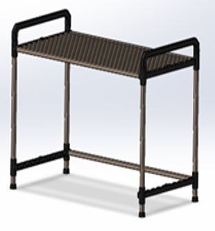 Tezgah Ustu Organizer 50*35*65Cm- Nf-01