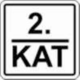 Uyari Levhasi Kat-2 12*12Cm -Yul 227