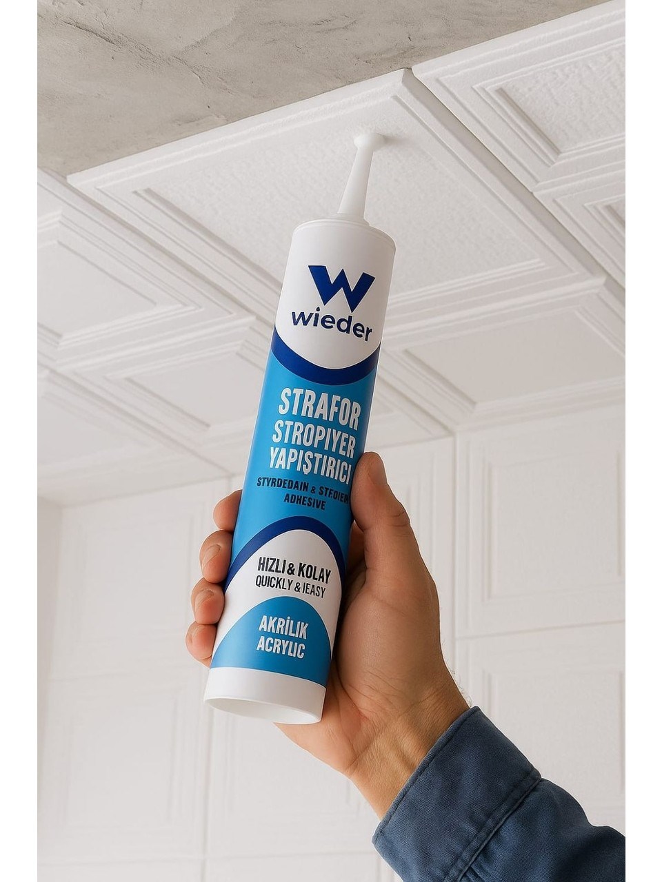 Wieder Strafor Yapıştırıcı 450 Gr Kartuş- 13007