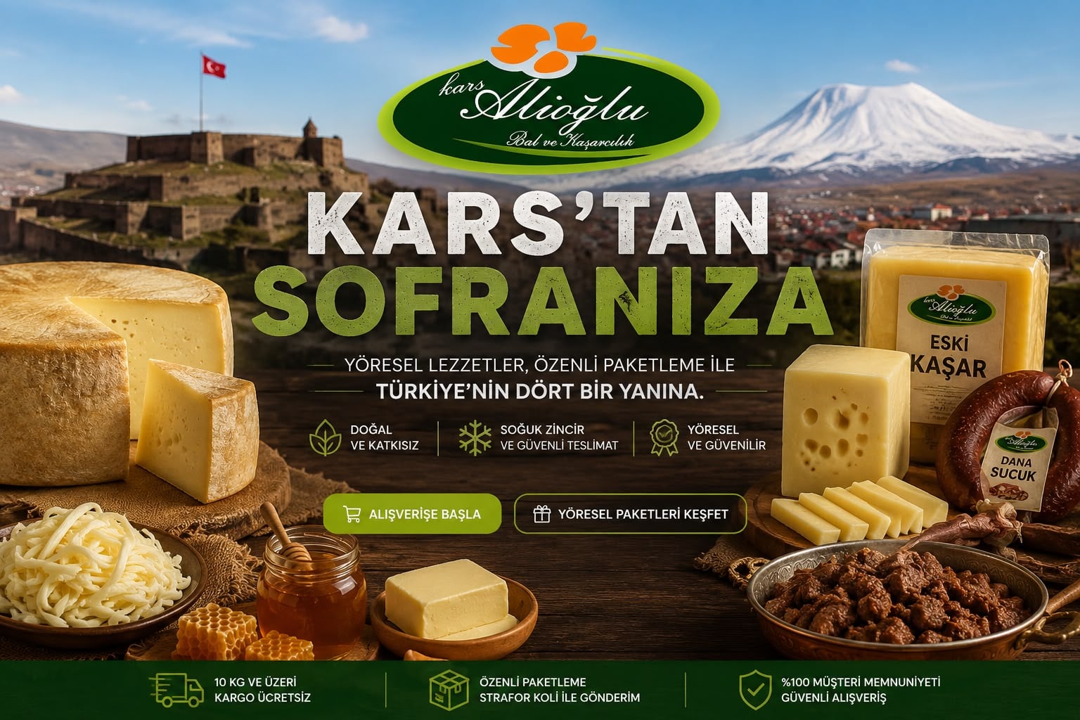 Kars Alioğlu yöresel ürünler