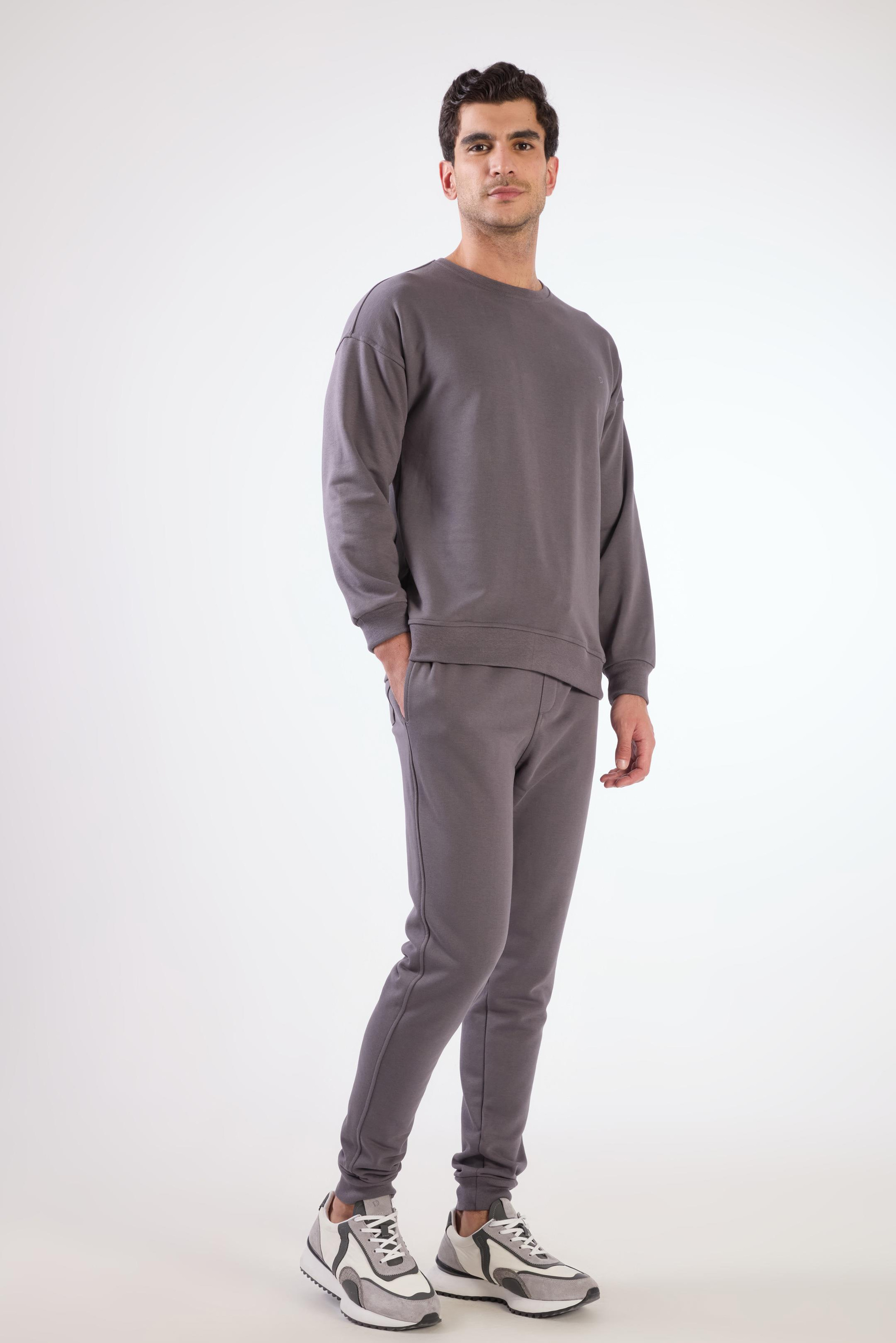 Antrasit    Erkek Sweatshırt - Regular Fit