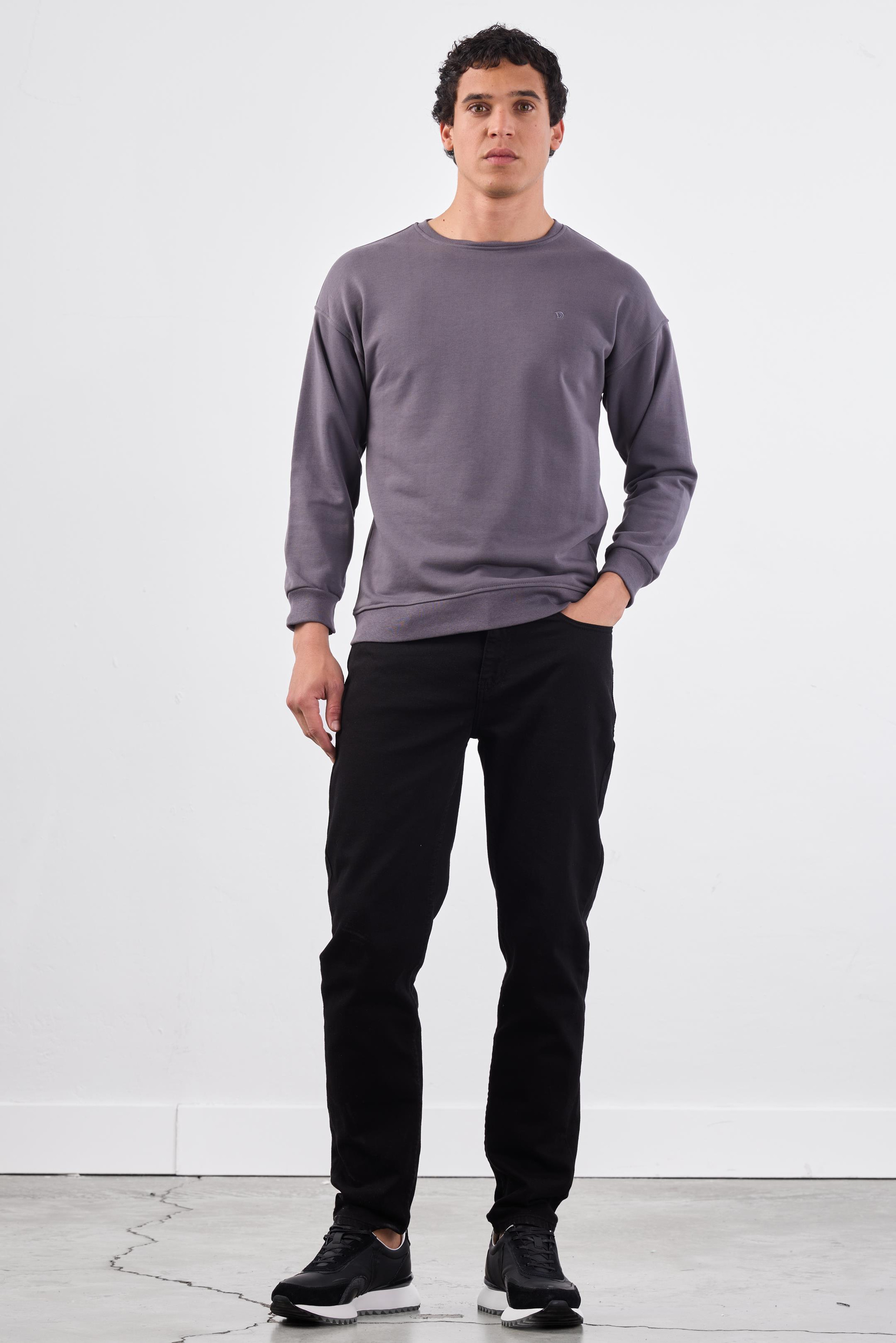 ANTRASİT    ERKEK SWEATSHIRT - REGULAR FIT