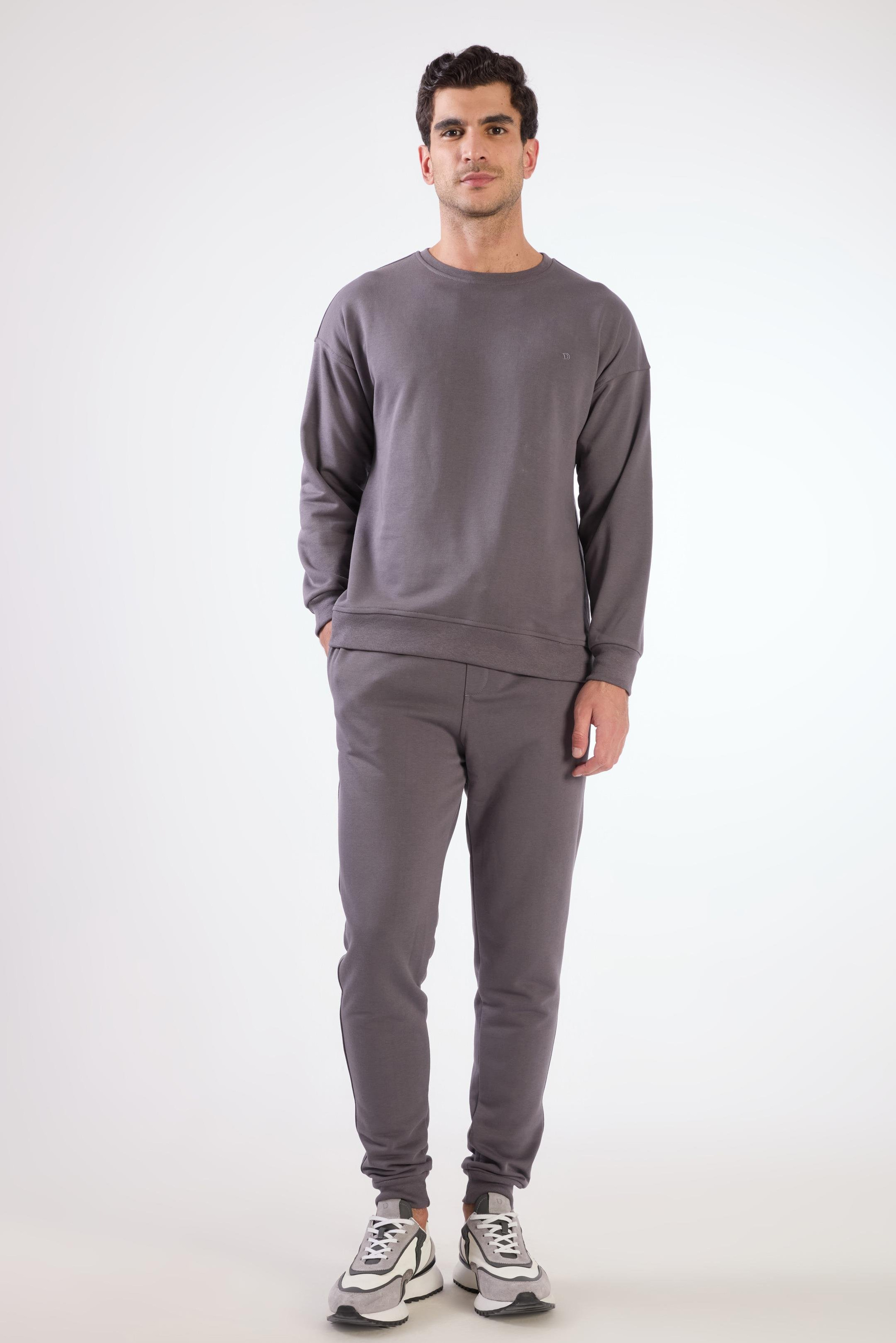 Antrasit    Erkek Sweatshırt - Regular Fit