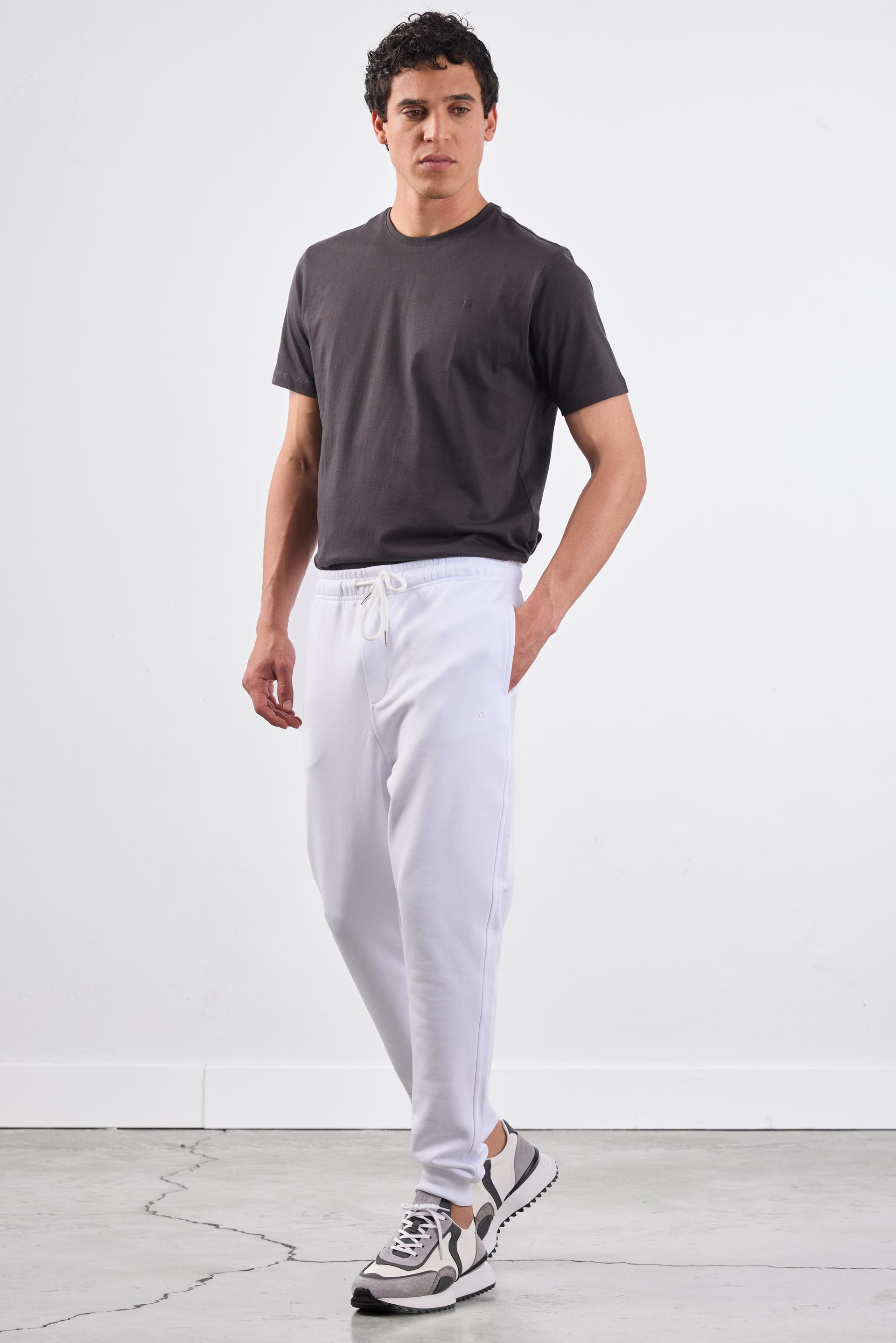 BEYAZ    ERKEK EŞOFMAN ALTI - REGULAR FIT