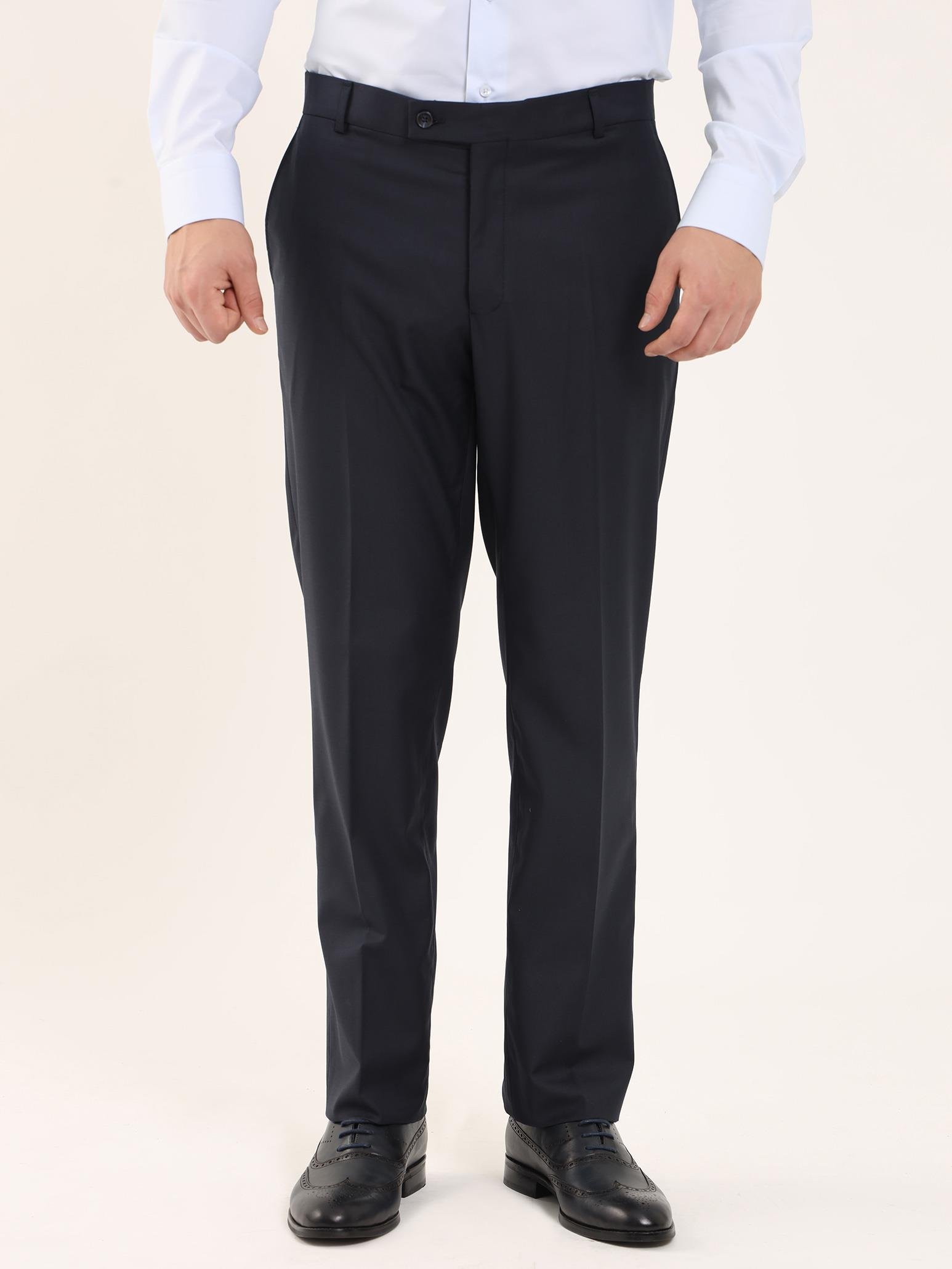 Dufy Lacivert Erkek  Pantolon - 96868