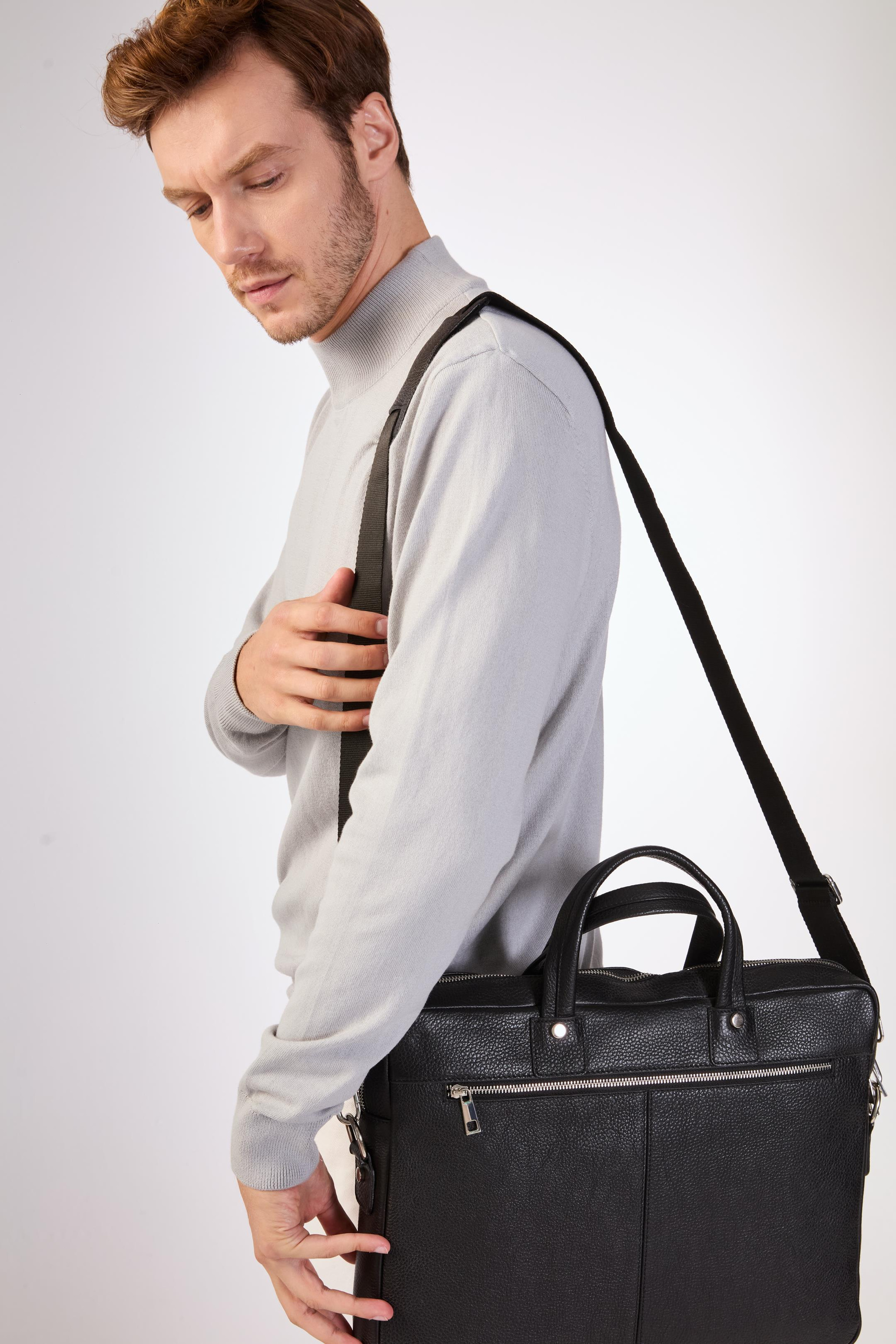 Gri   Düz Erkek Triko - Slim Fit