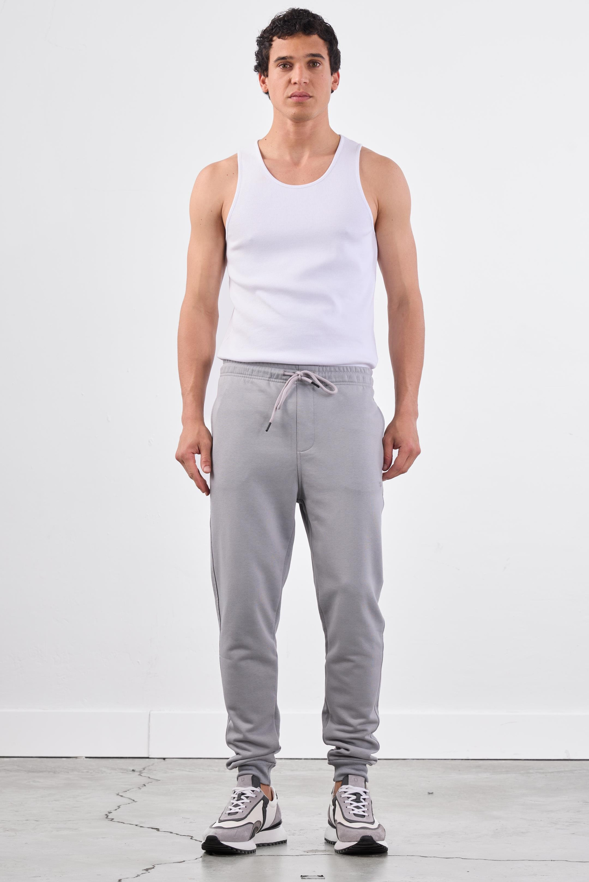 GRİ    ERKEK EŞOFMAN ALTI - REGULAR FIT
