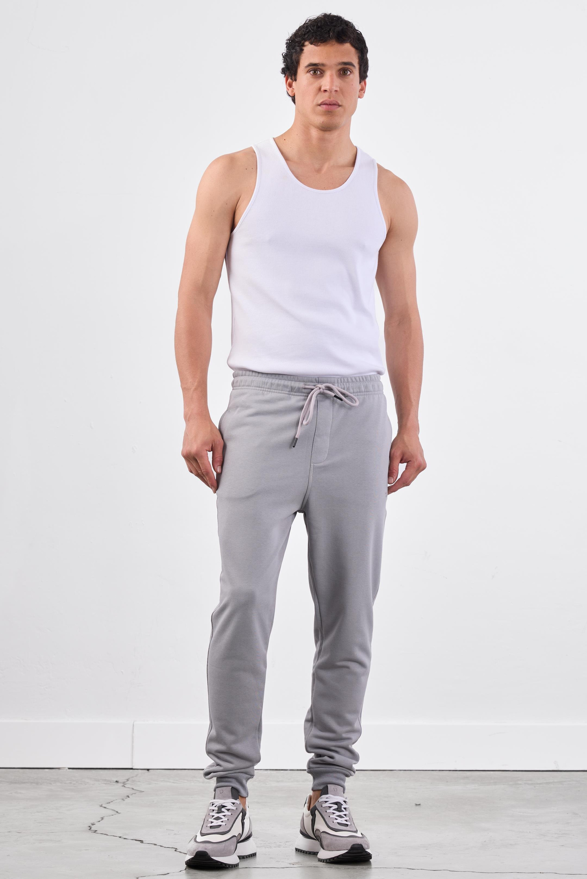 GRİ    ERKEK EŞOFMAN ALTI - REGULAR FIT