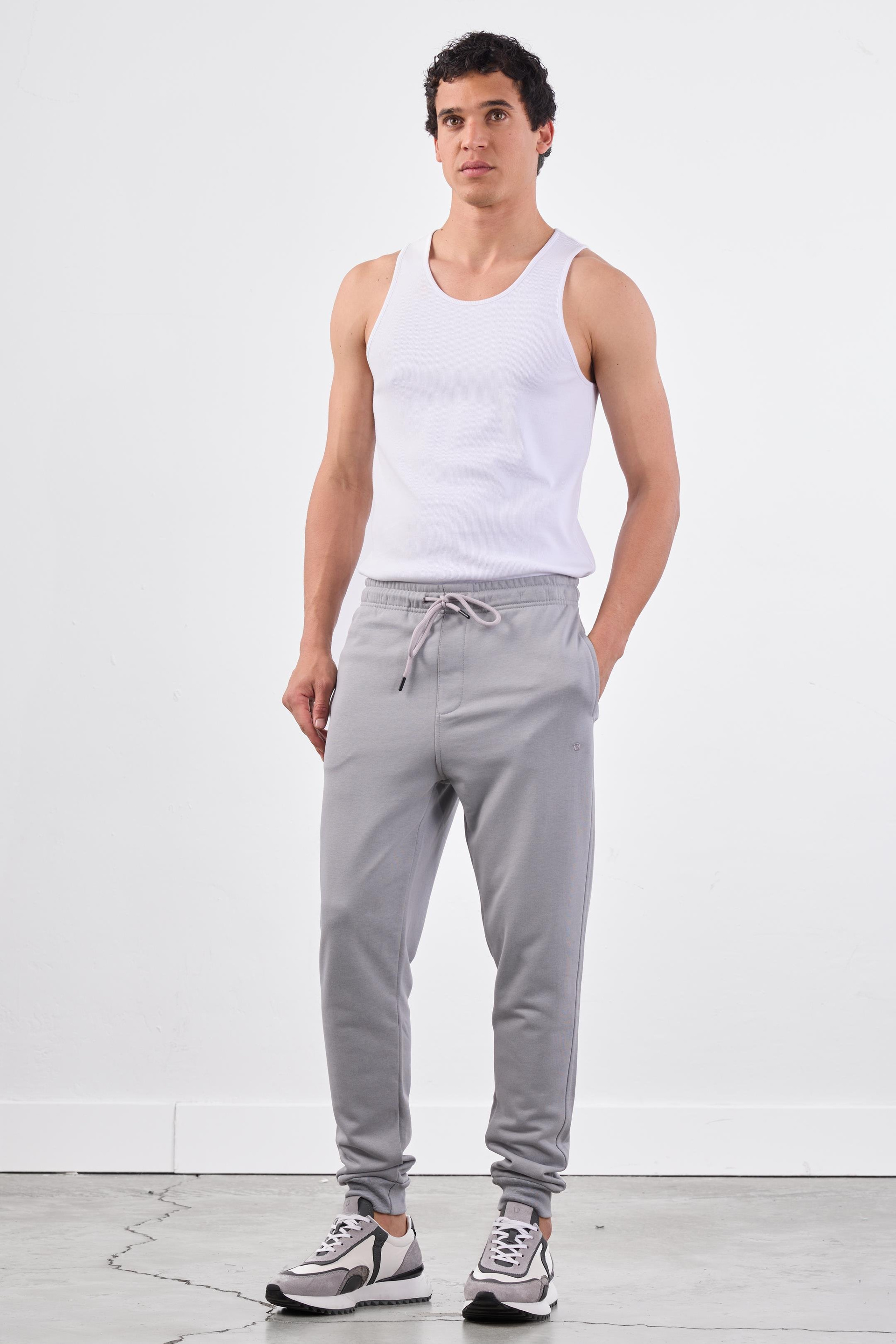GRİ    ERKEK EŞOFMAN ALTI - REGULAR FIT