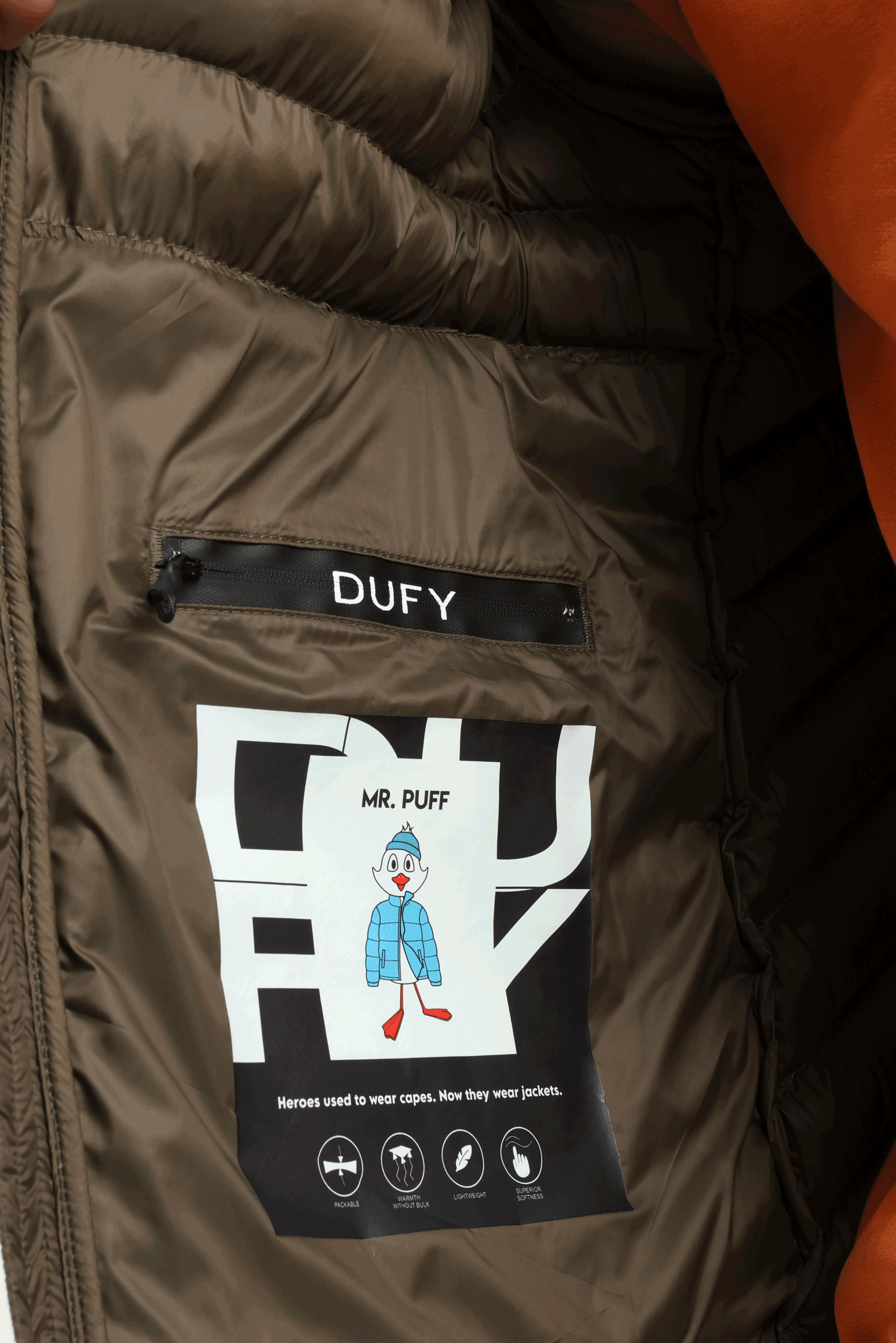 Haki   Kapitone Erkek Mont - Slim Fit