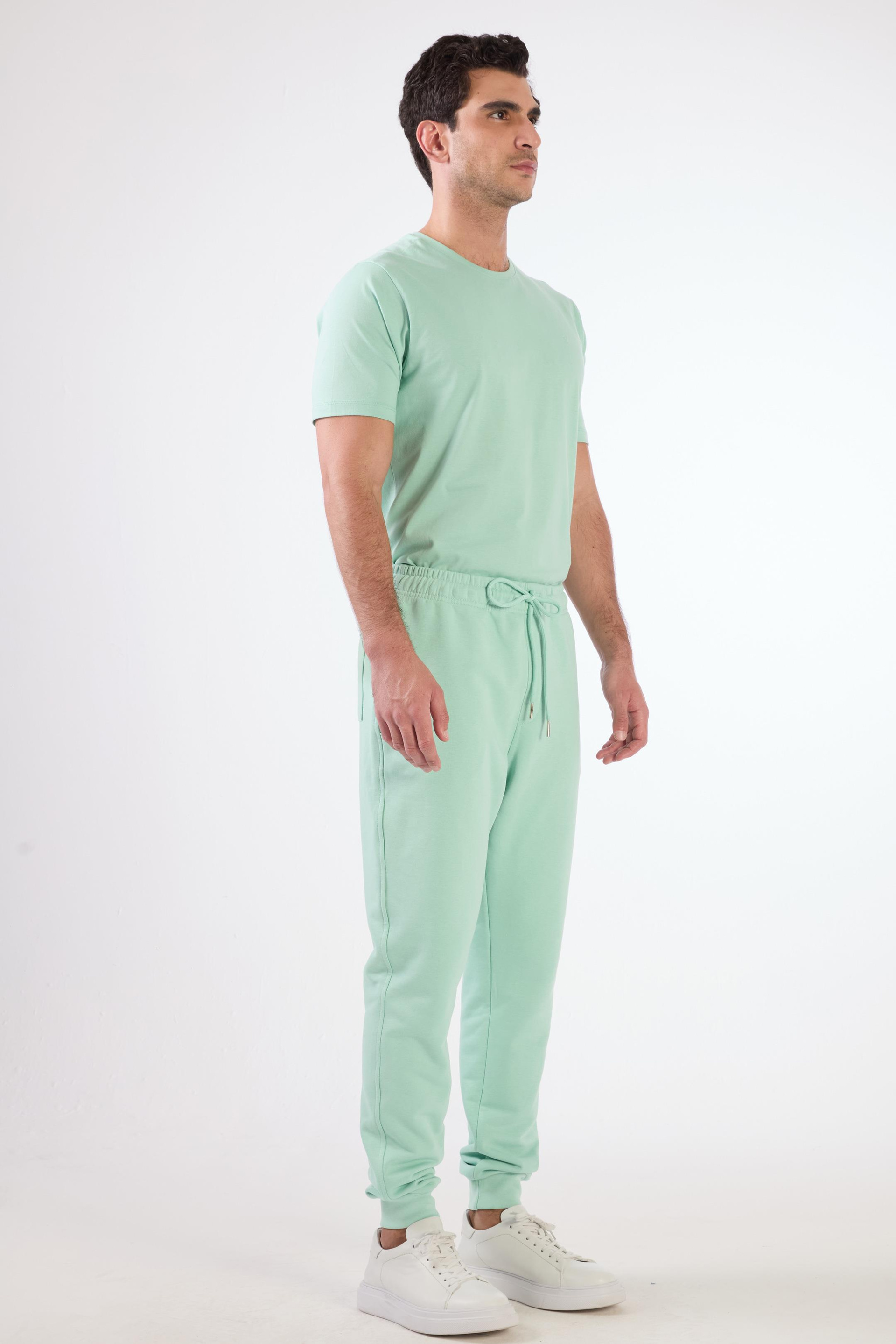 Mint Yeşili    Erkek Eşofman Altı - Regular Fit