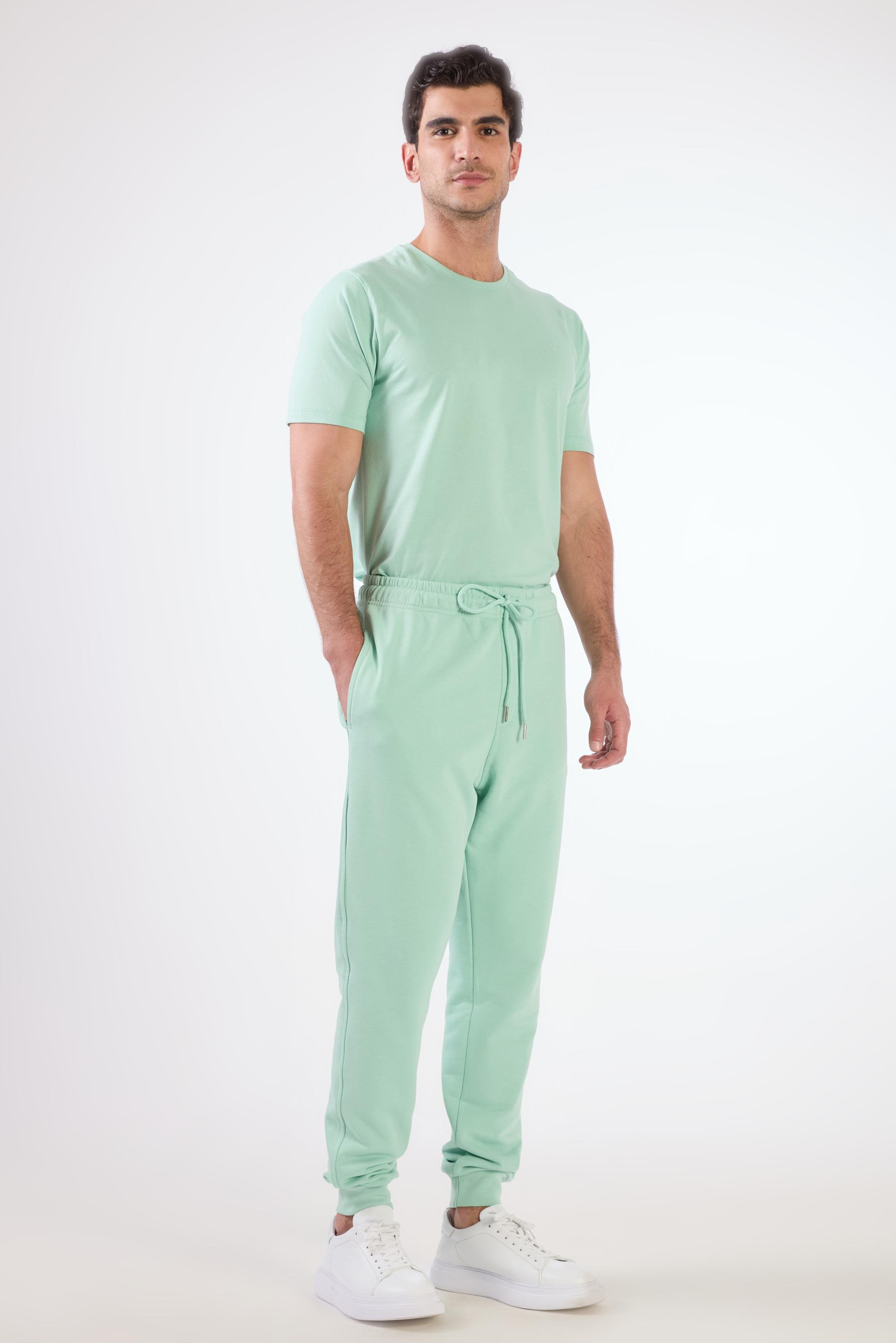 Mint Yeşili    Erkek Eşofman Altı - Regular Fit