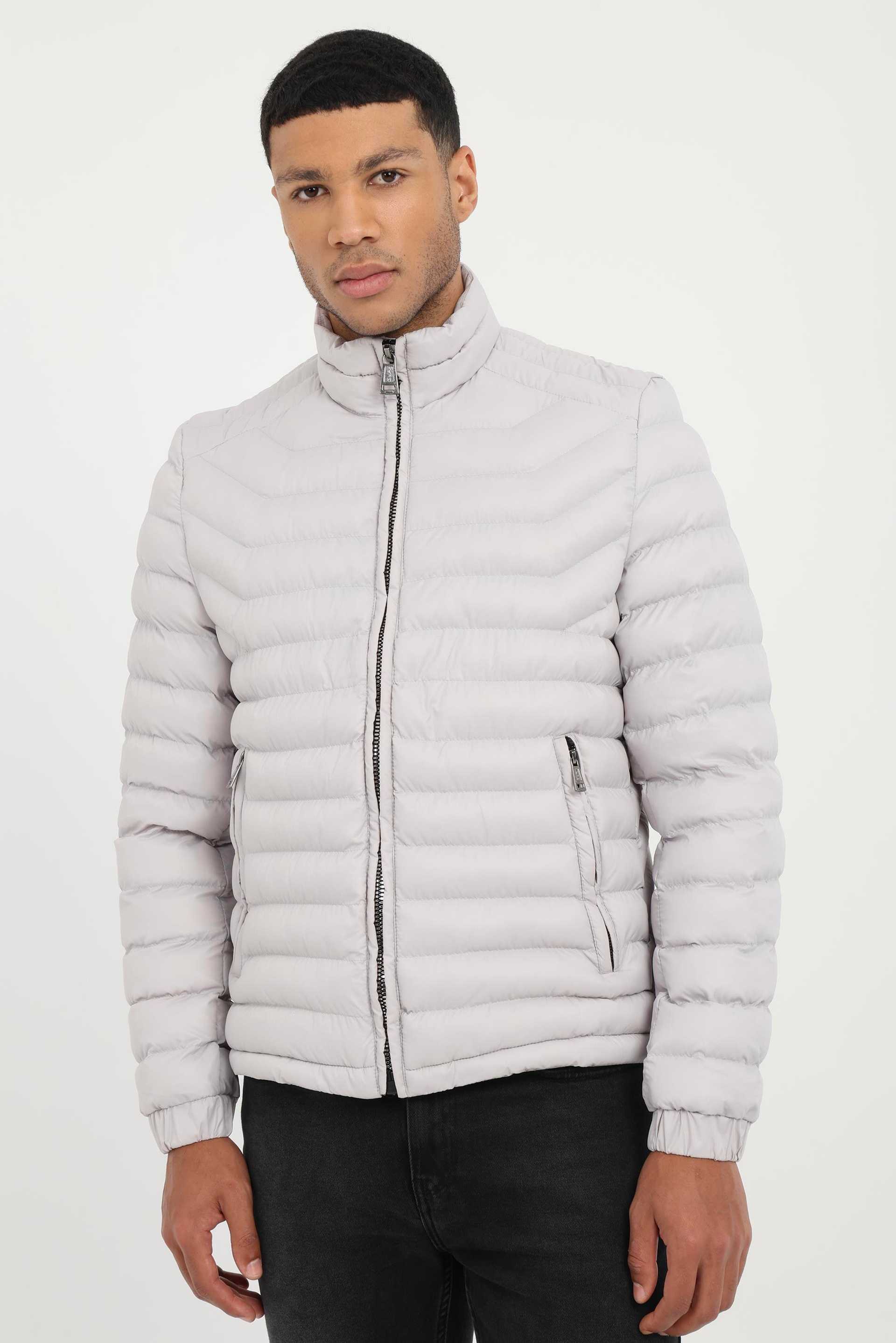 Taş   Kapitone Erkek Mont - Slim Fit