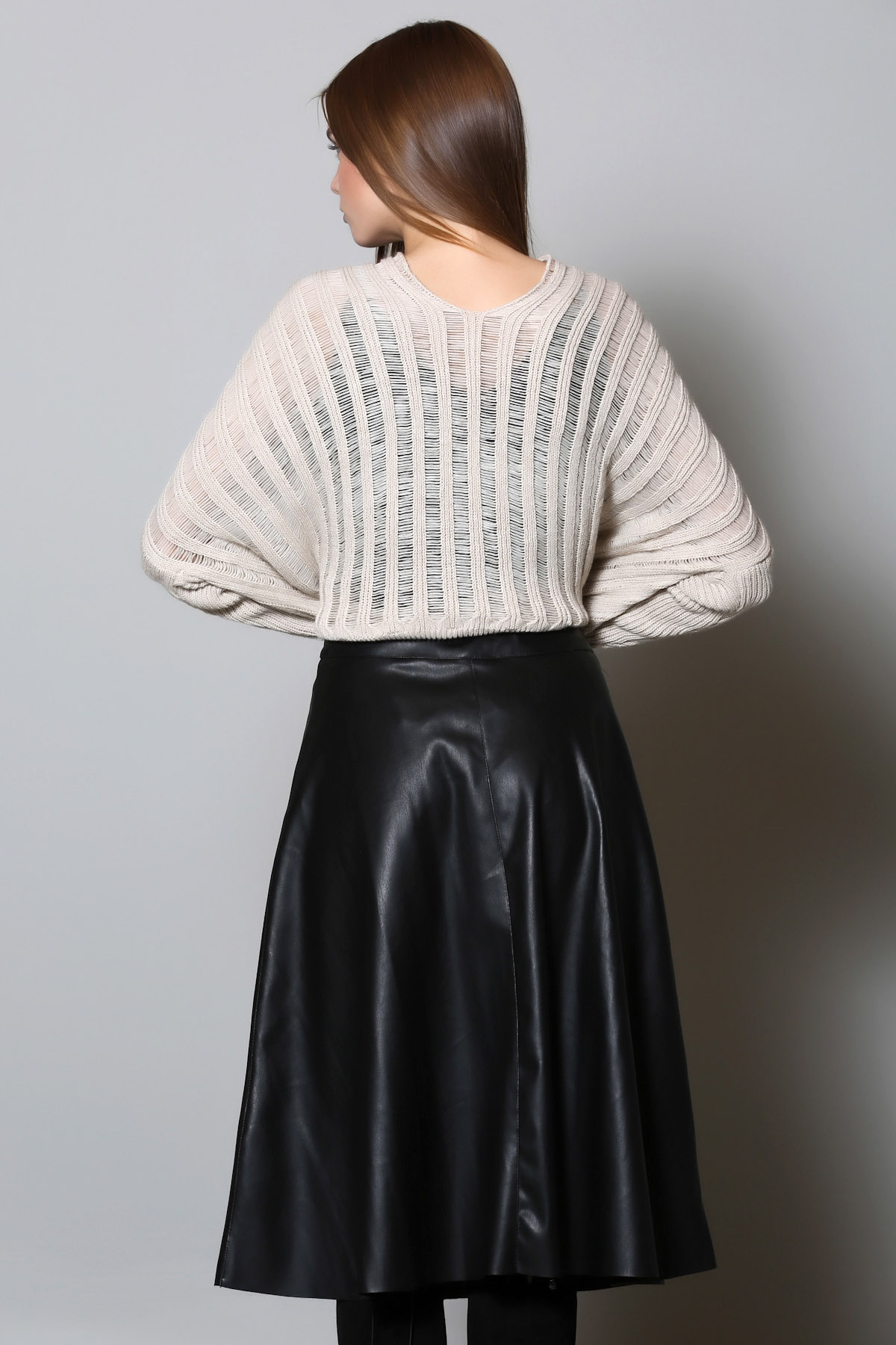 107-7645 KLOŞ DÜĞMELİ ETEK