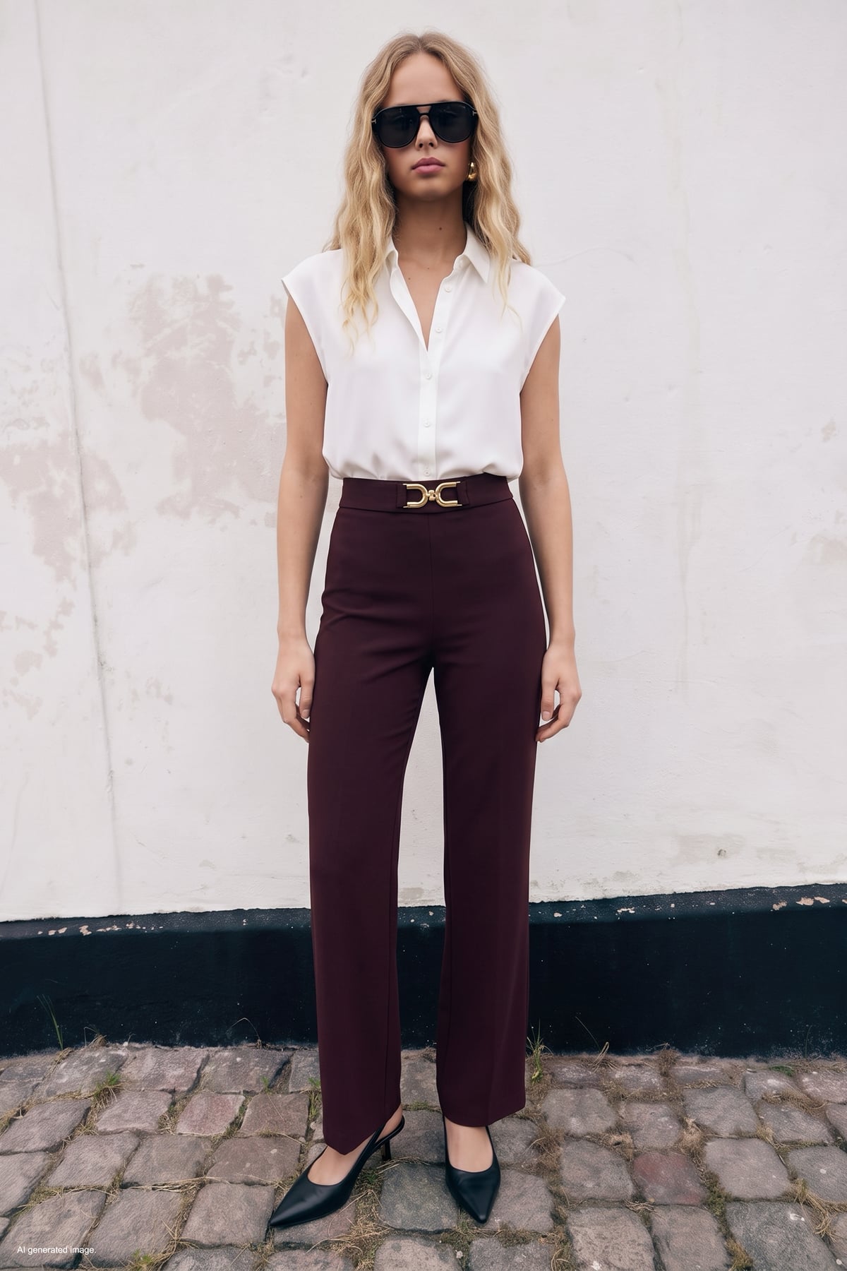 Accessory Detailed Trousers - Murdum