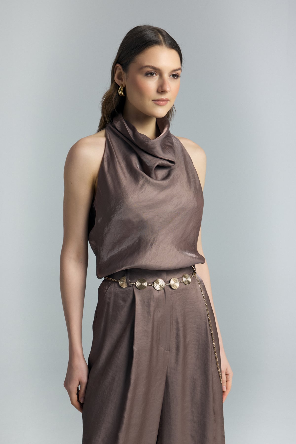 Aura Blouse - Mınk