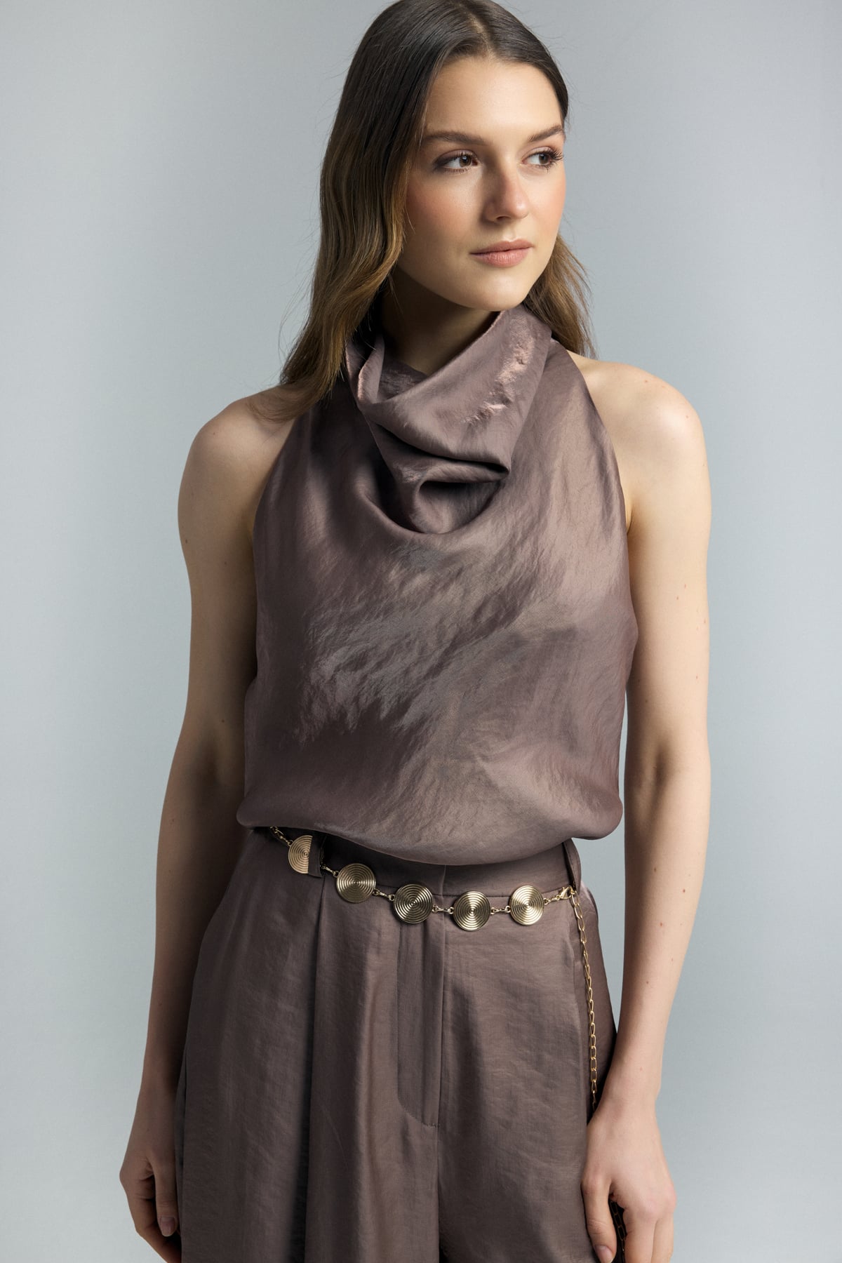 Aura Blouse - Mınk