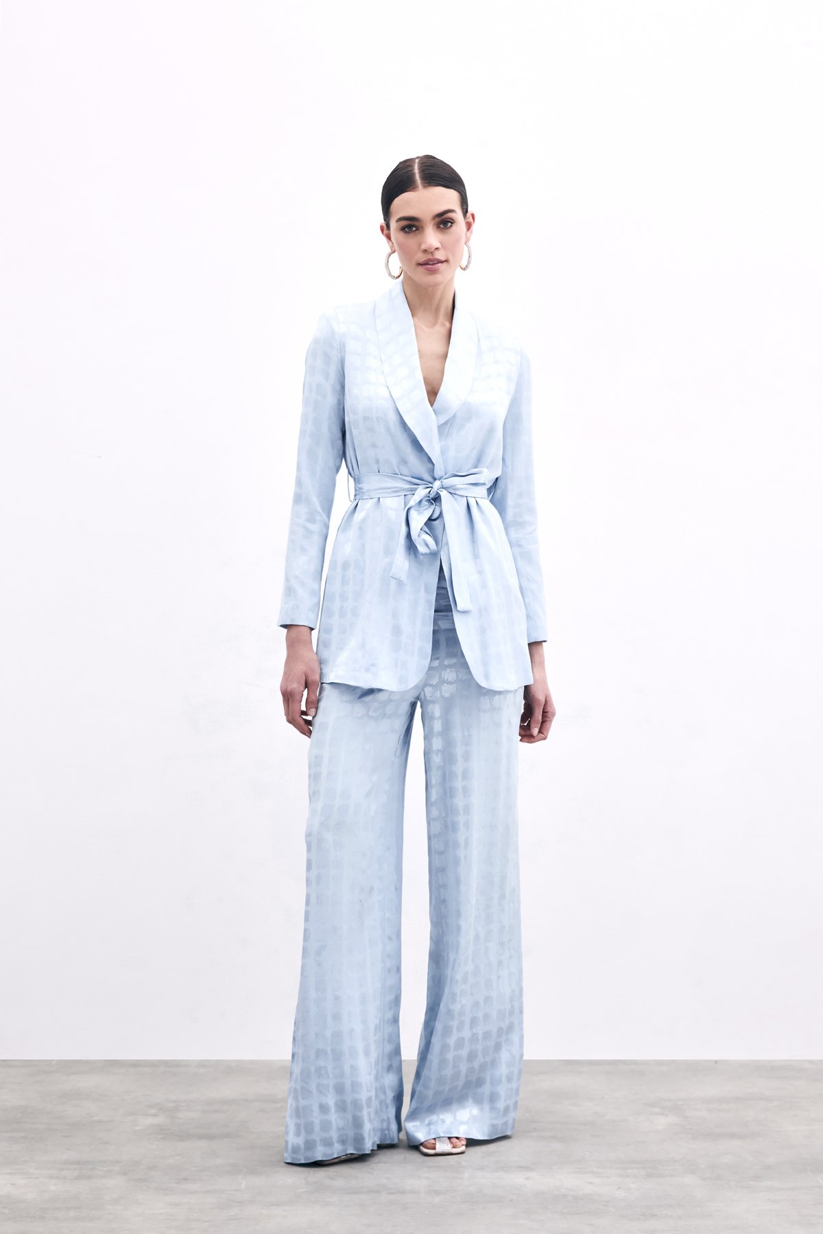 Bol Paça Pantolon - Bebe Mavi