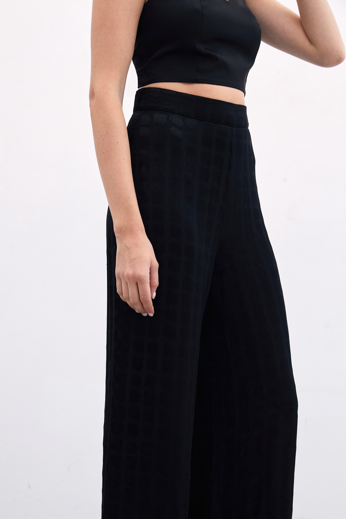 Bol Paça Pantolon - Siyah