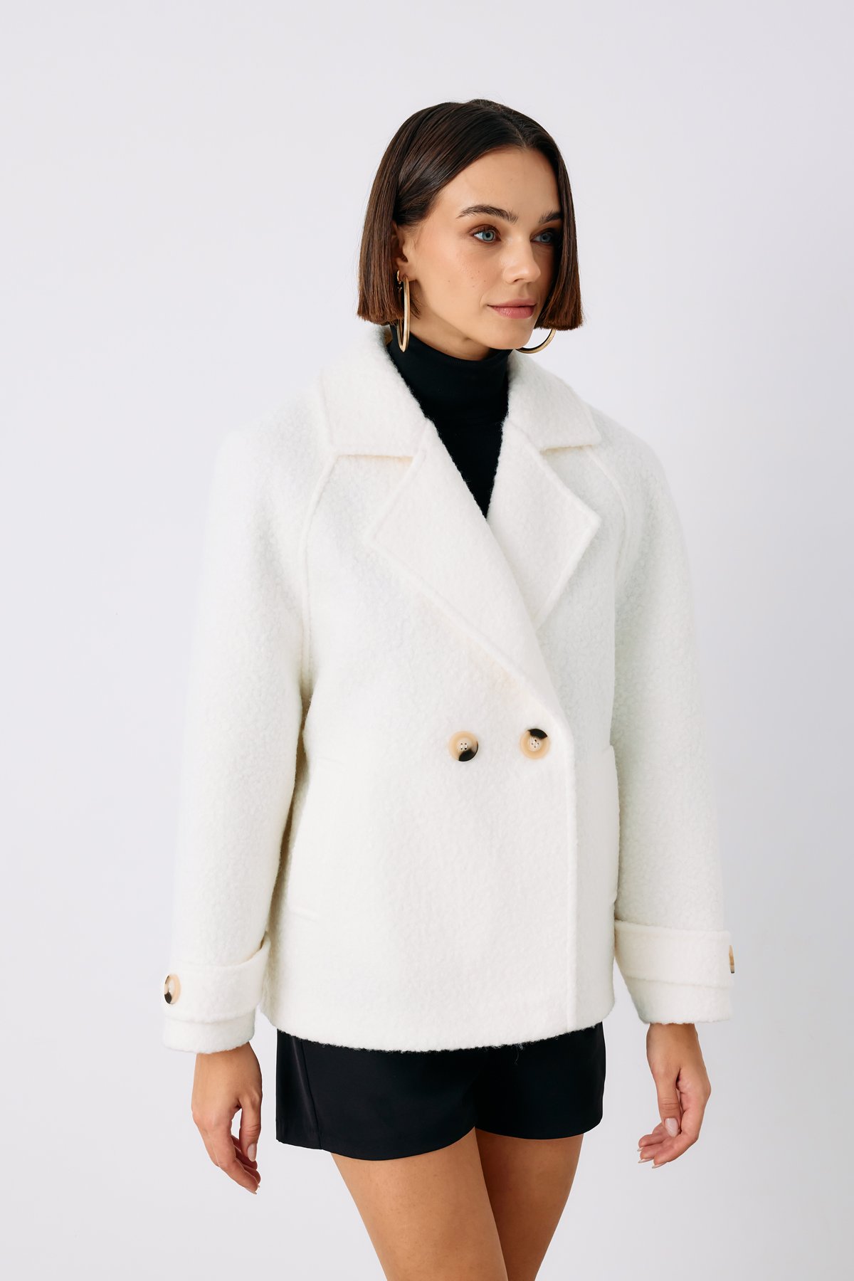 Buklet Kısa Kaban - EKRU