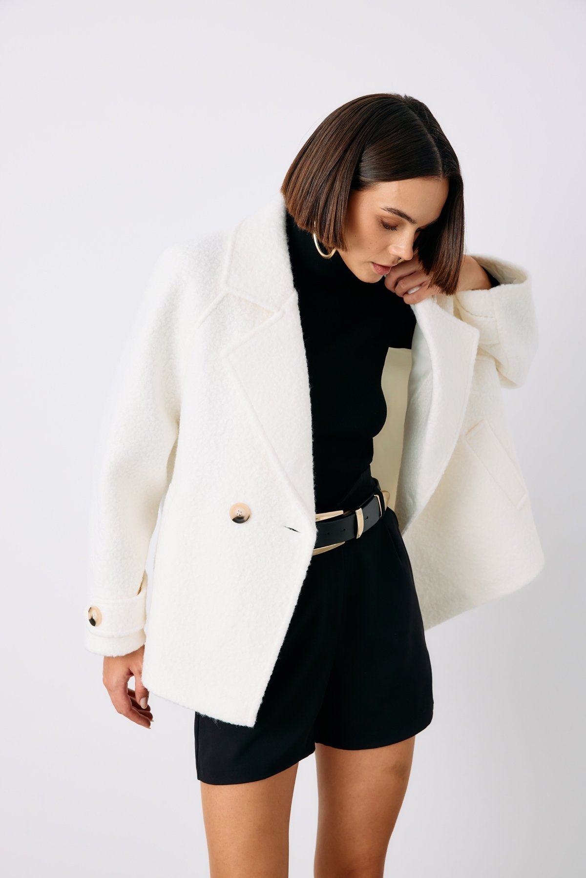 Buklet Kısa Kaban - EKRU