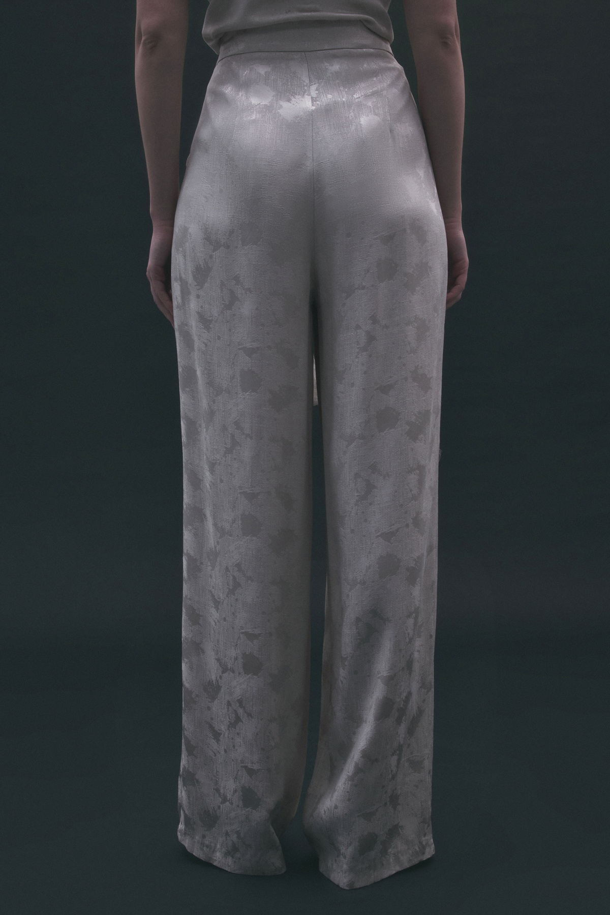 Camila Jakarlı Pantolon - Bej