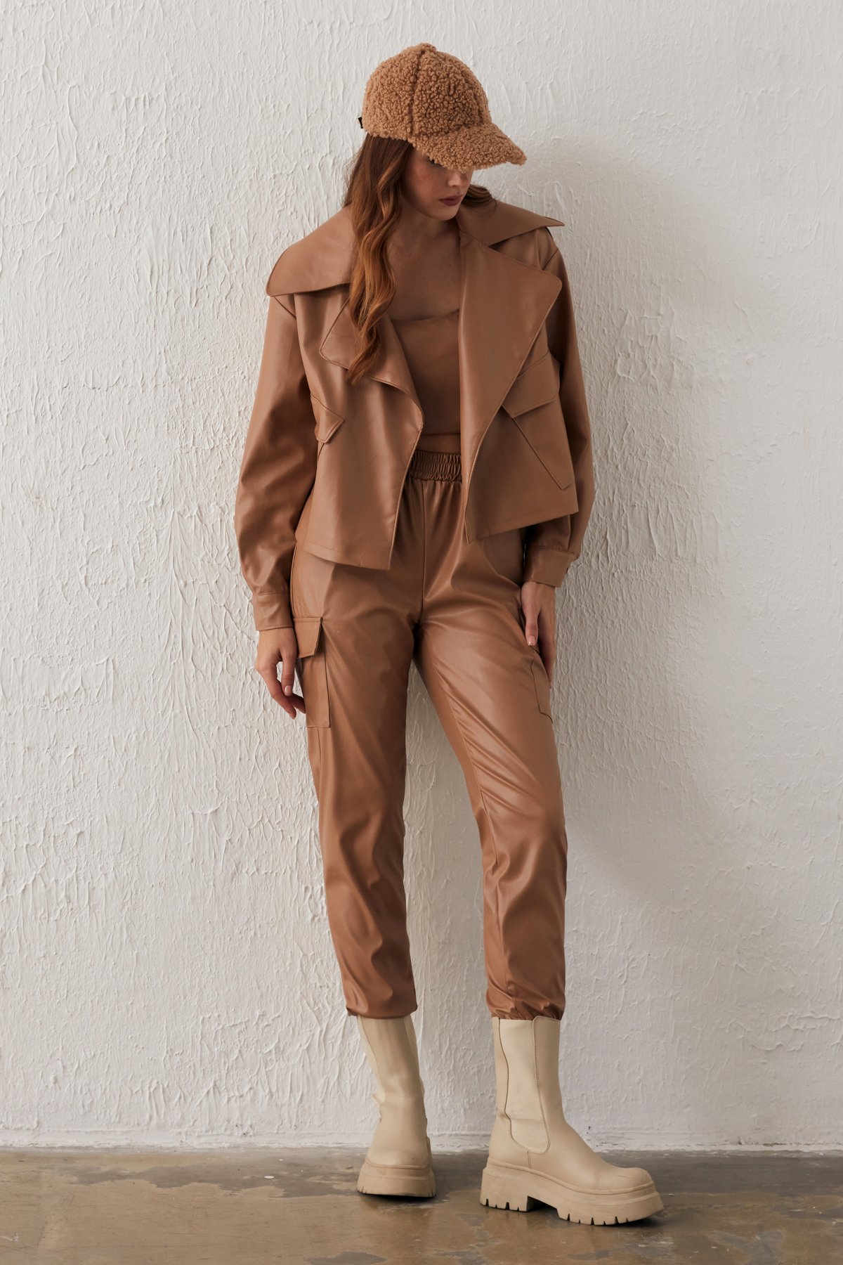 Cepli Kargo Pantolon - CAMEL