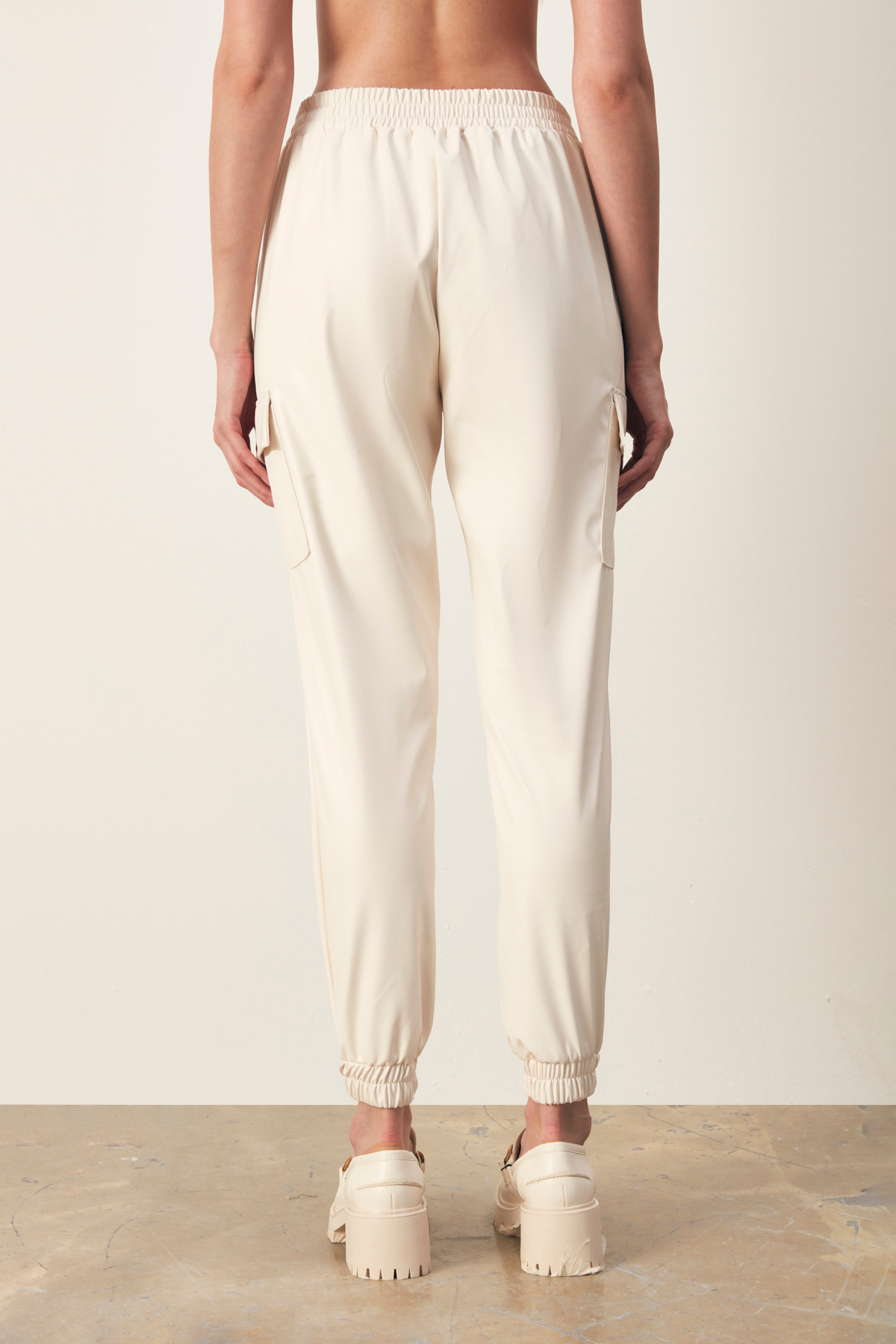 Cepli Kargo Pantolon - EKRU