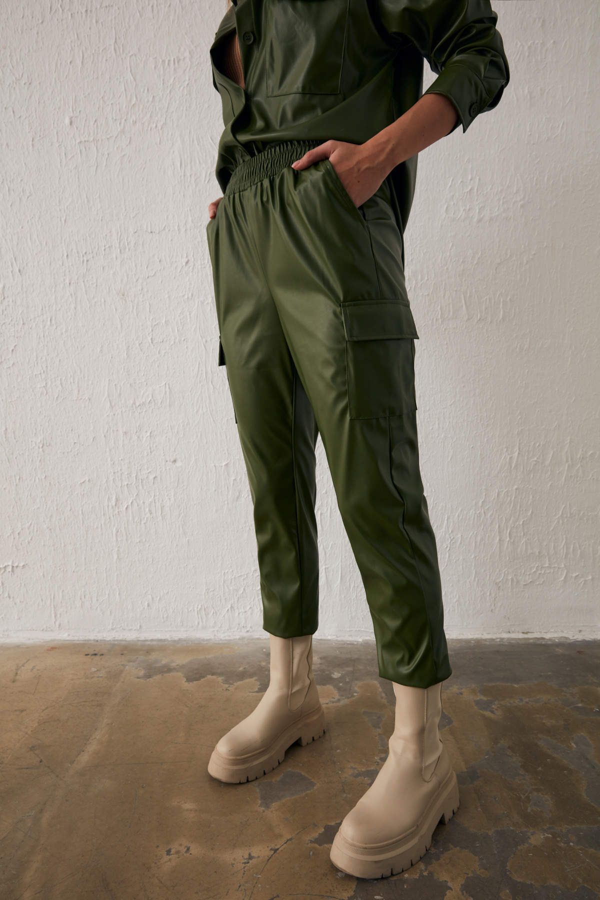 Cepli Kargo Pantolon - HAKİ