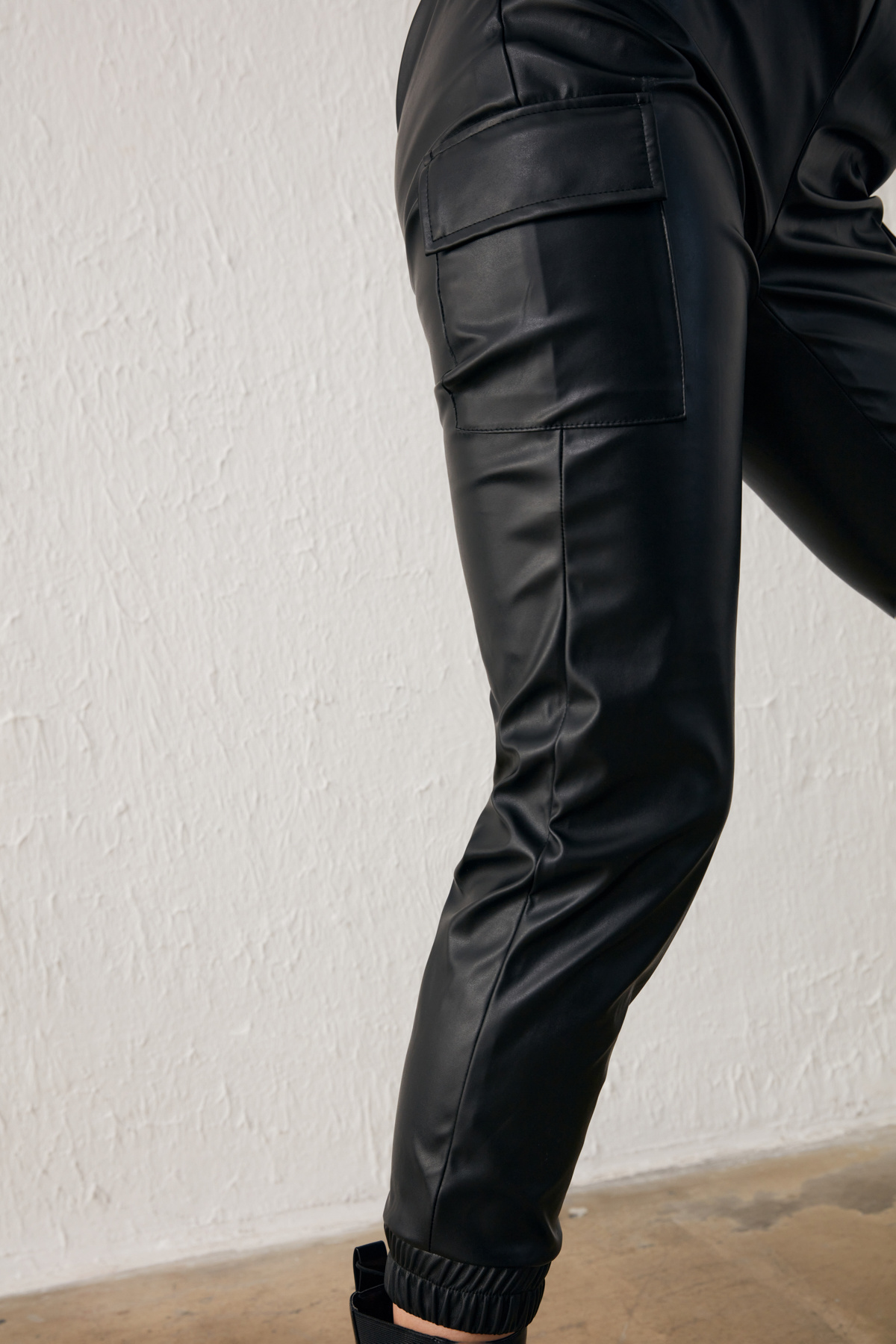 Cepli Kargo Pantolon - SİYAH