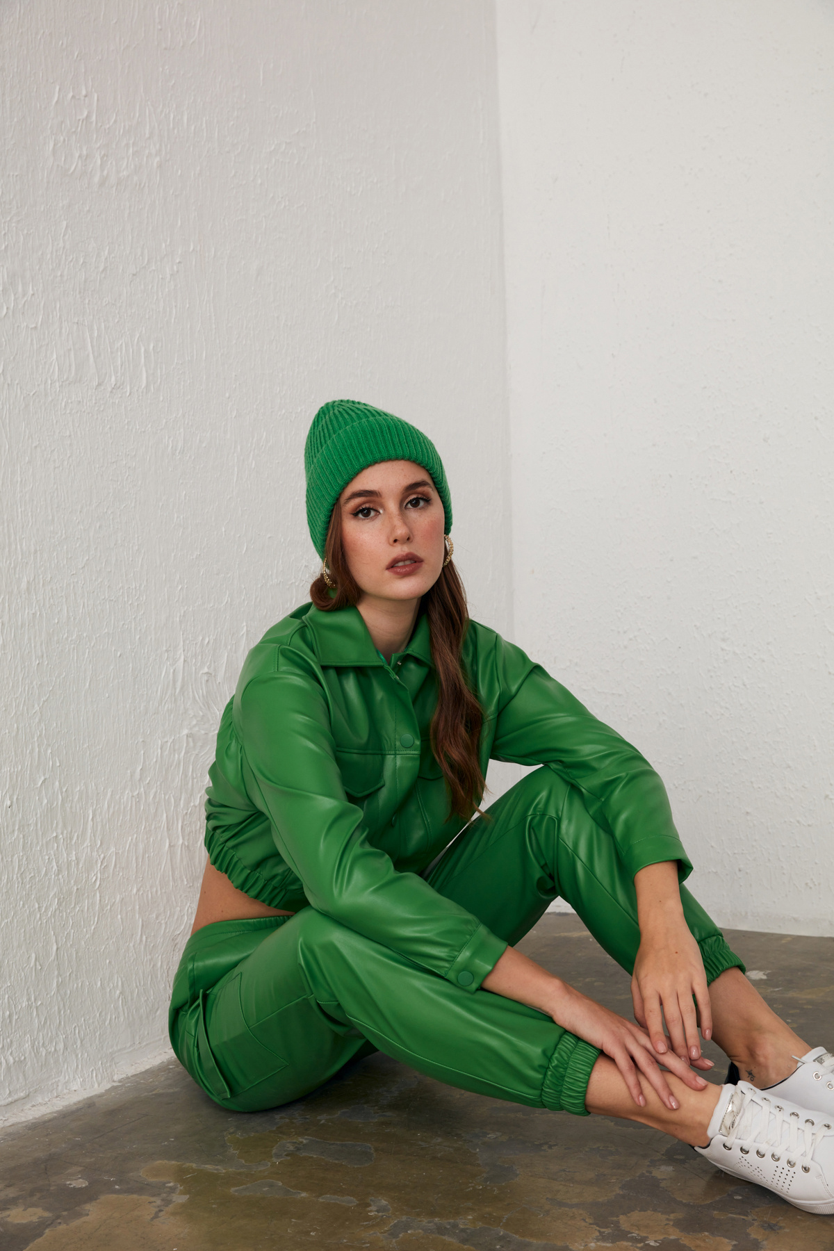 Cepli Kargo Pantolon - YEŞİL