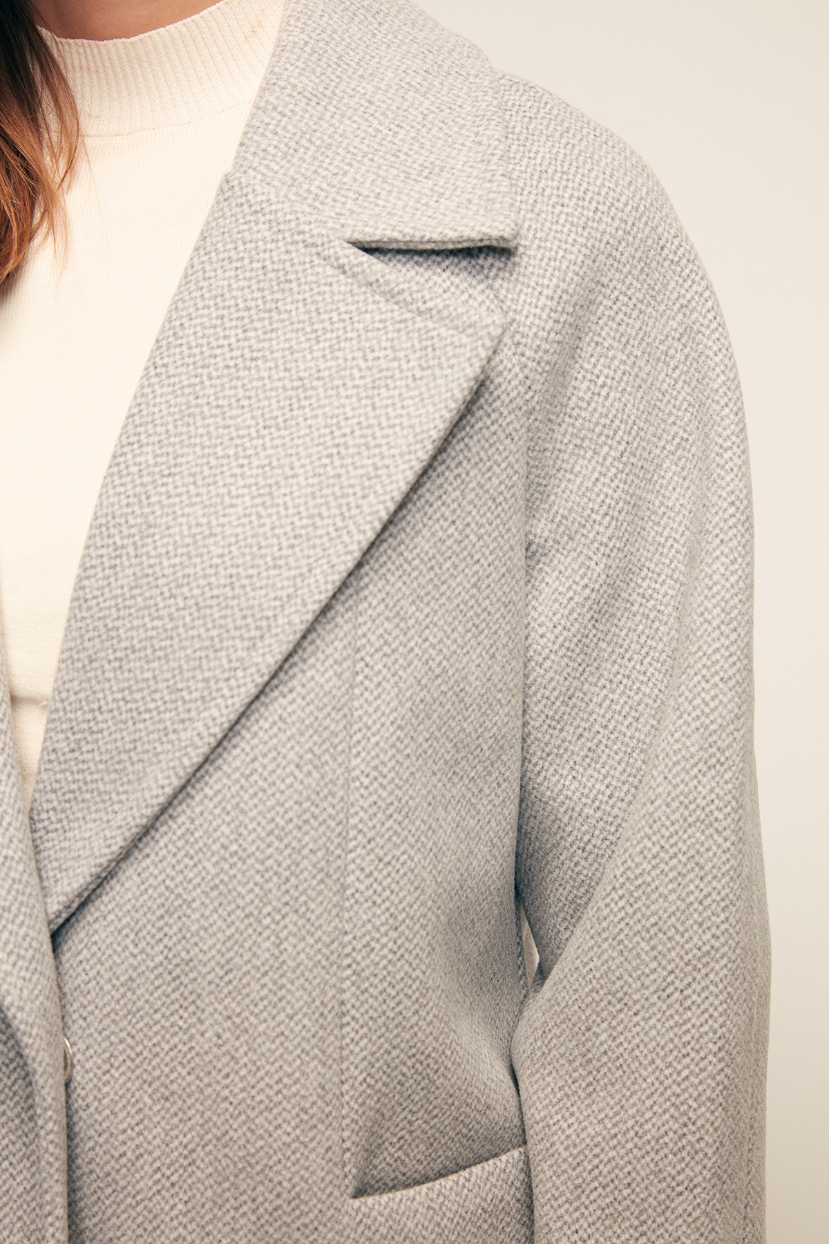 Cepli Kısa Kaban - GRİ