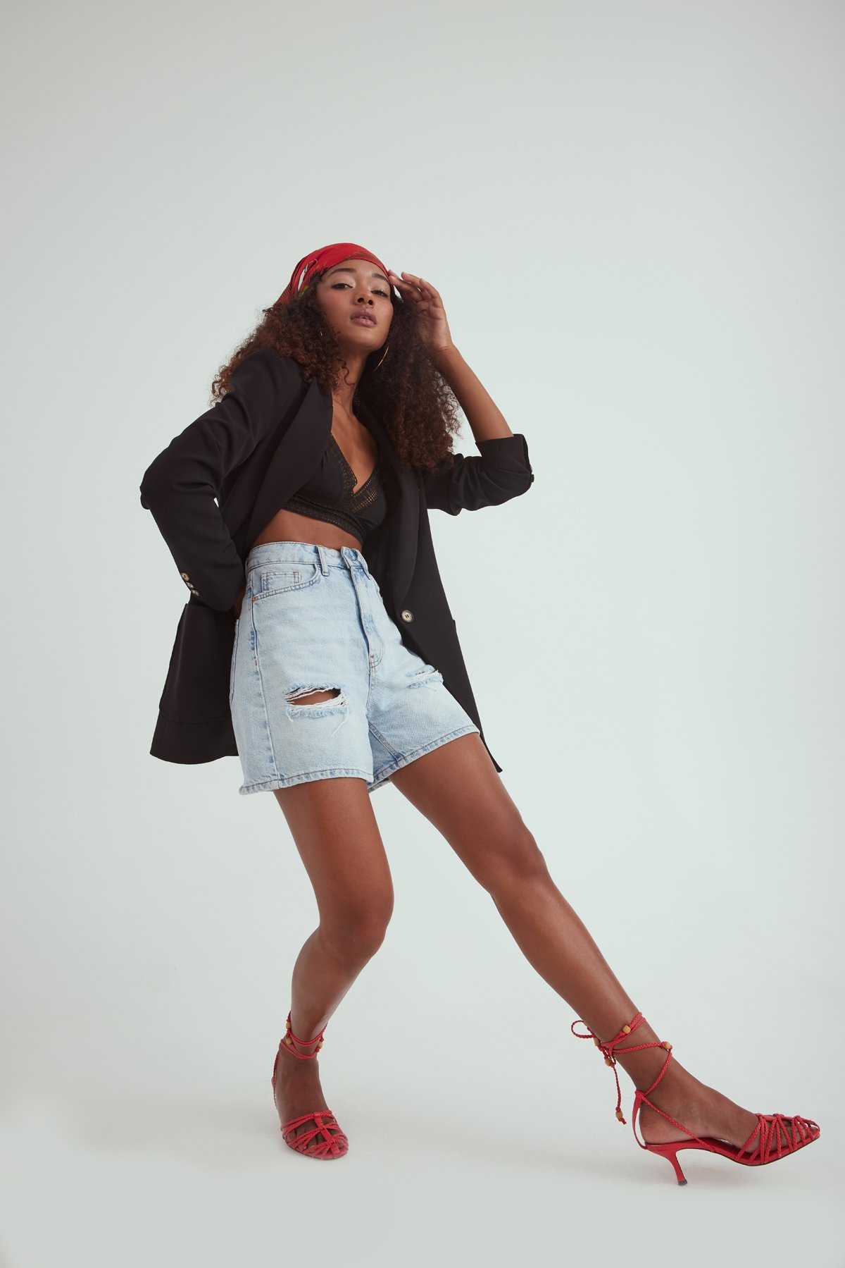 Cepli klasik ceket - SİYAH