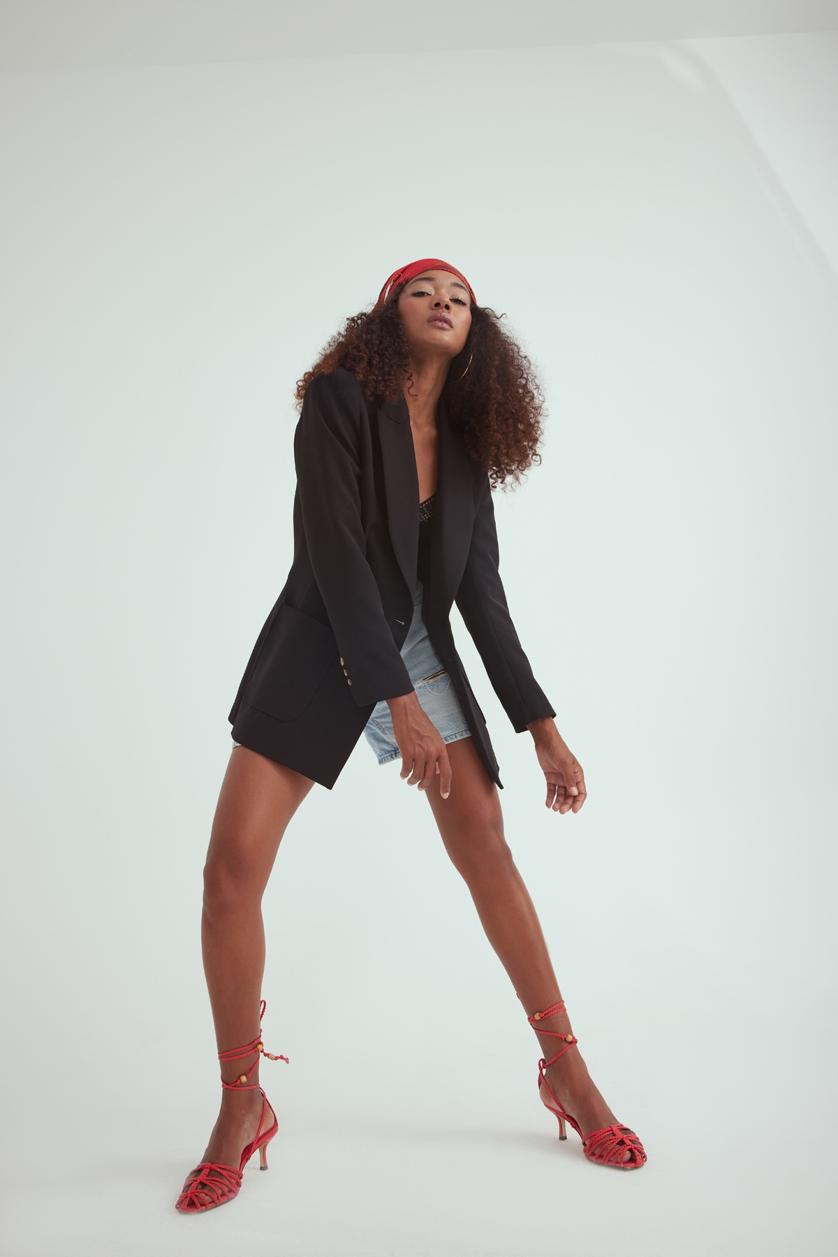 Cepli klasik ceket - SİYAH