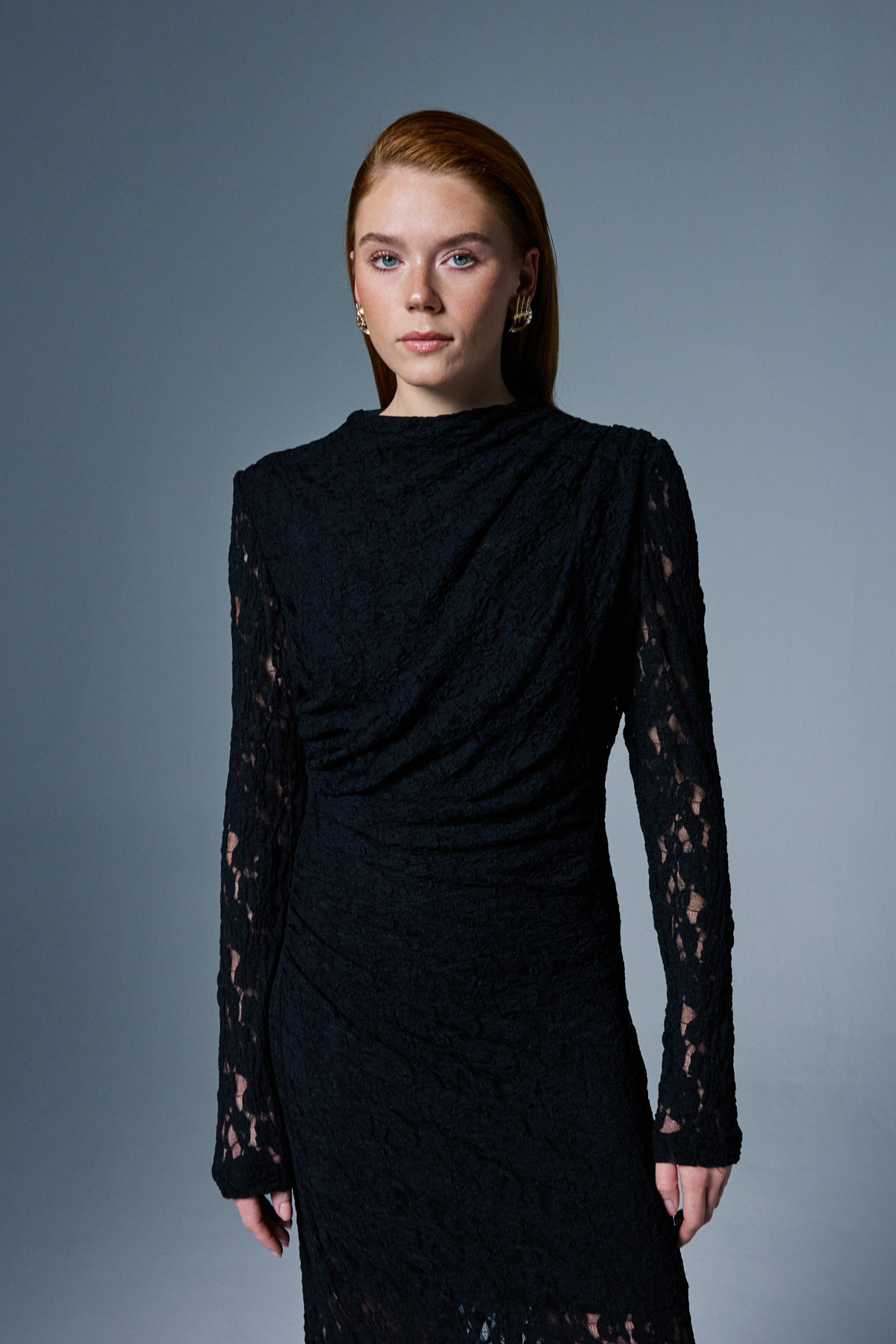 Lace Dress - Black